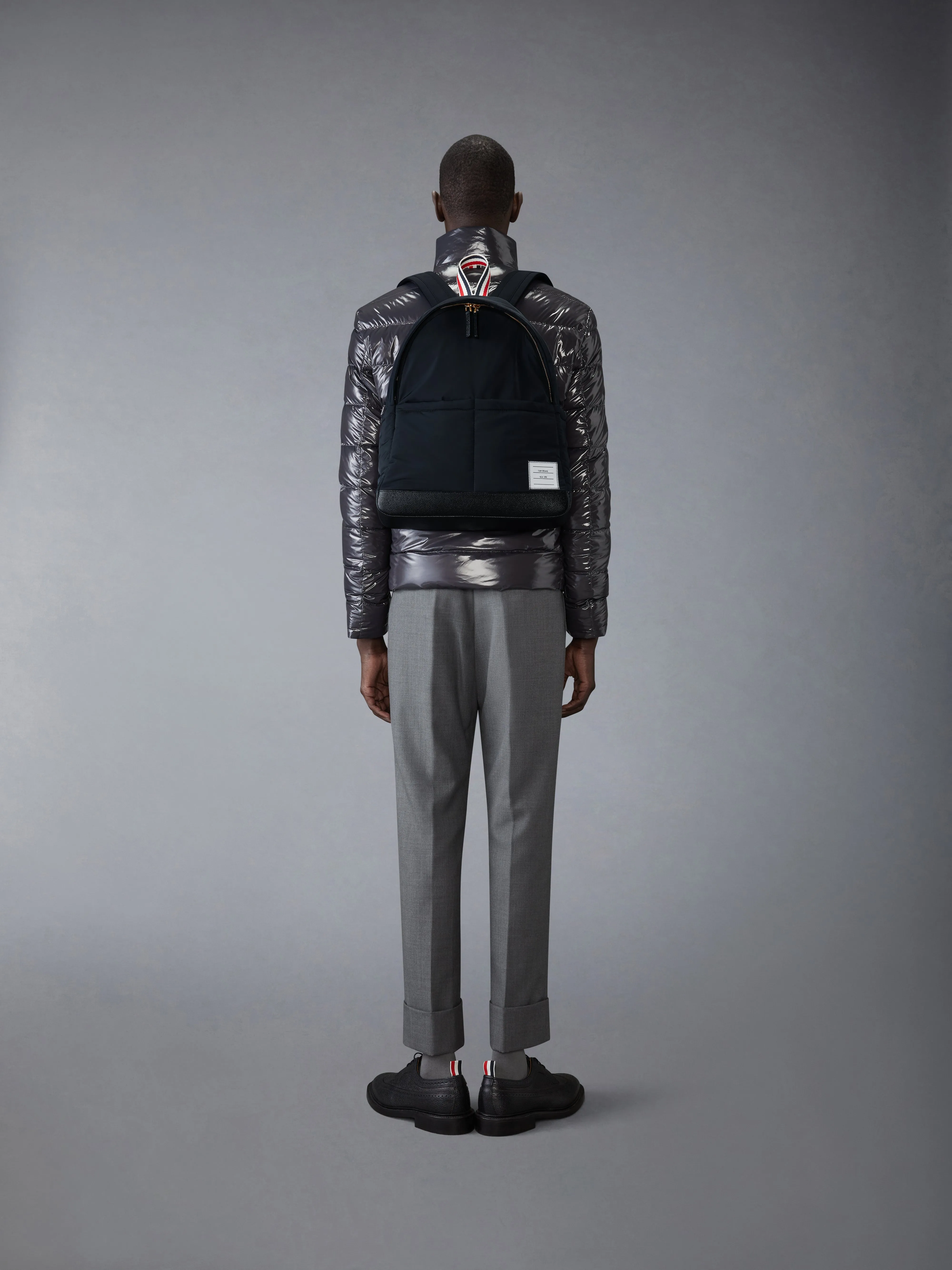 POLY TWILL MULTIPOCKET BACKPACK sold by Thom Browne product image thumbnail 4