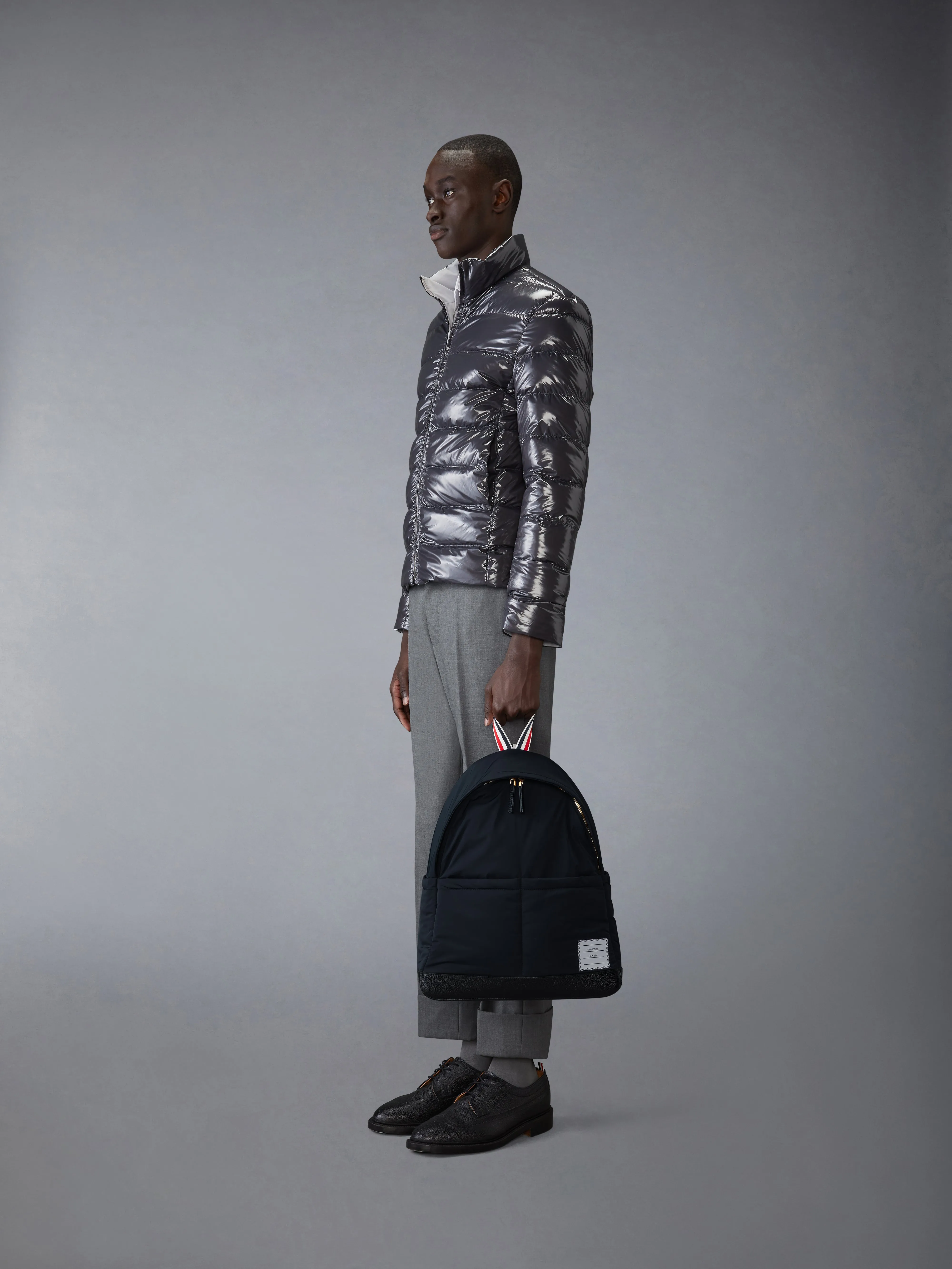 POLY TWILL MULTIPOCKET BACKPACK sold by Thom Browne product image thumbnail 3