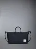 POLY TWILL MEDIUM DUFFLE BAG sold by Thom Browne