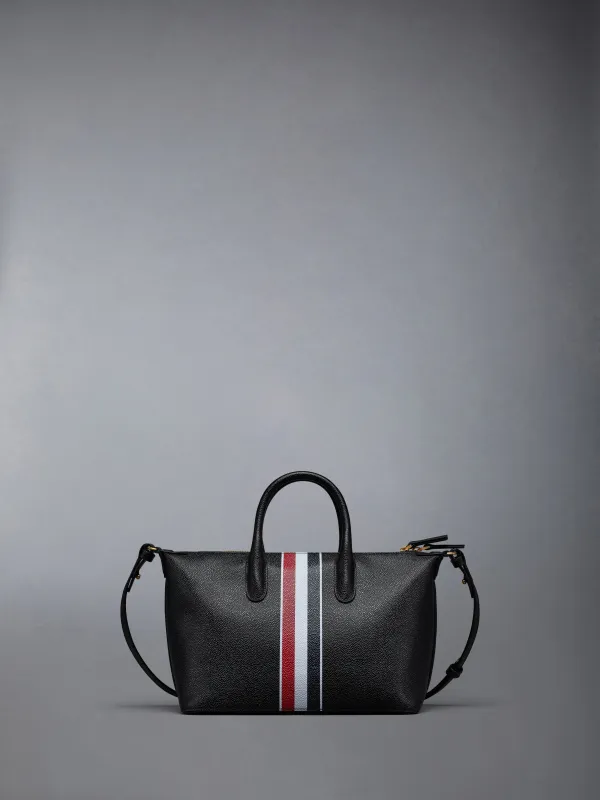 PEBBLE GRAIN SMALL DUFFLE BAG sold by Thom Browne