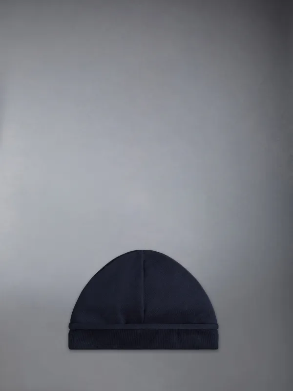 CLASSIC JERSEY 4-BAR LOOPBACK BEANIE sold by Thom Browne