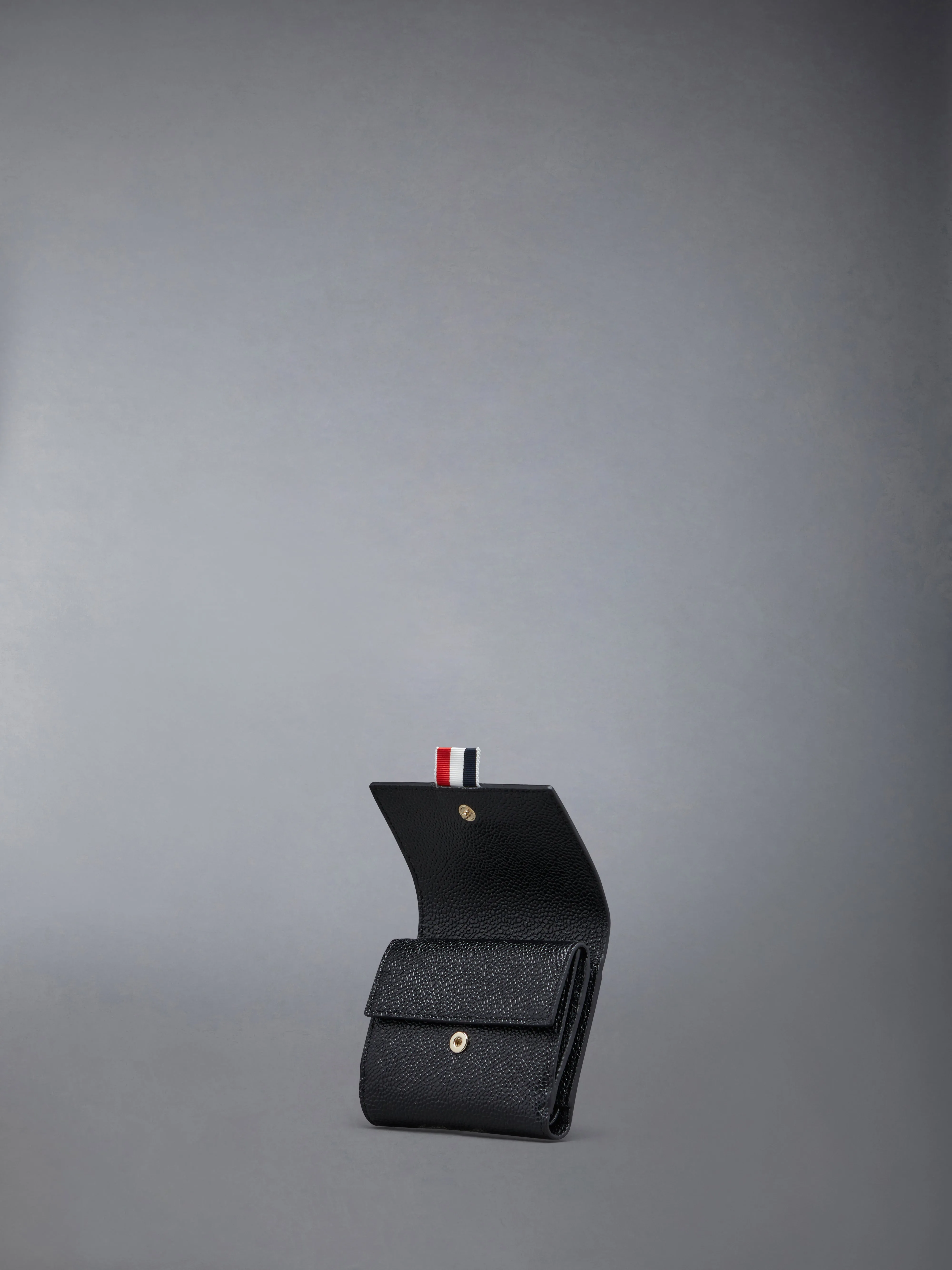 Pebble Grain Leather Small Purse With Coin Compartment sold by Thom Browne product image thumbnail 4