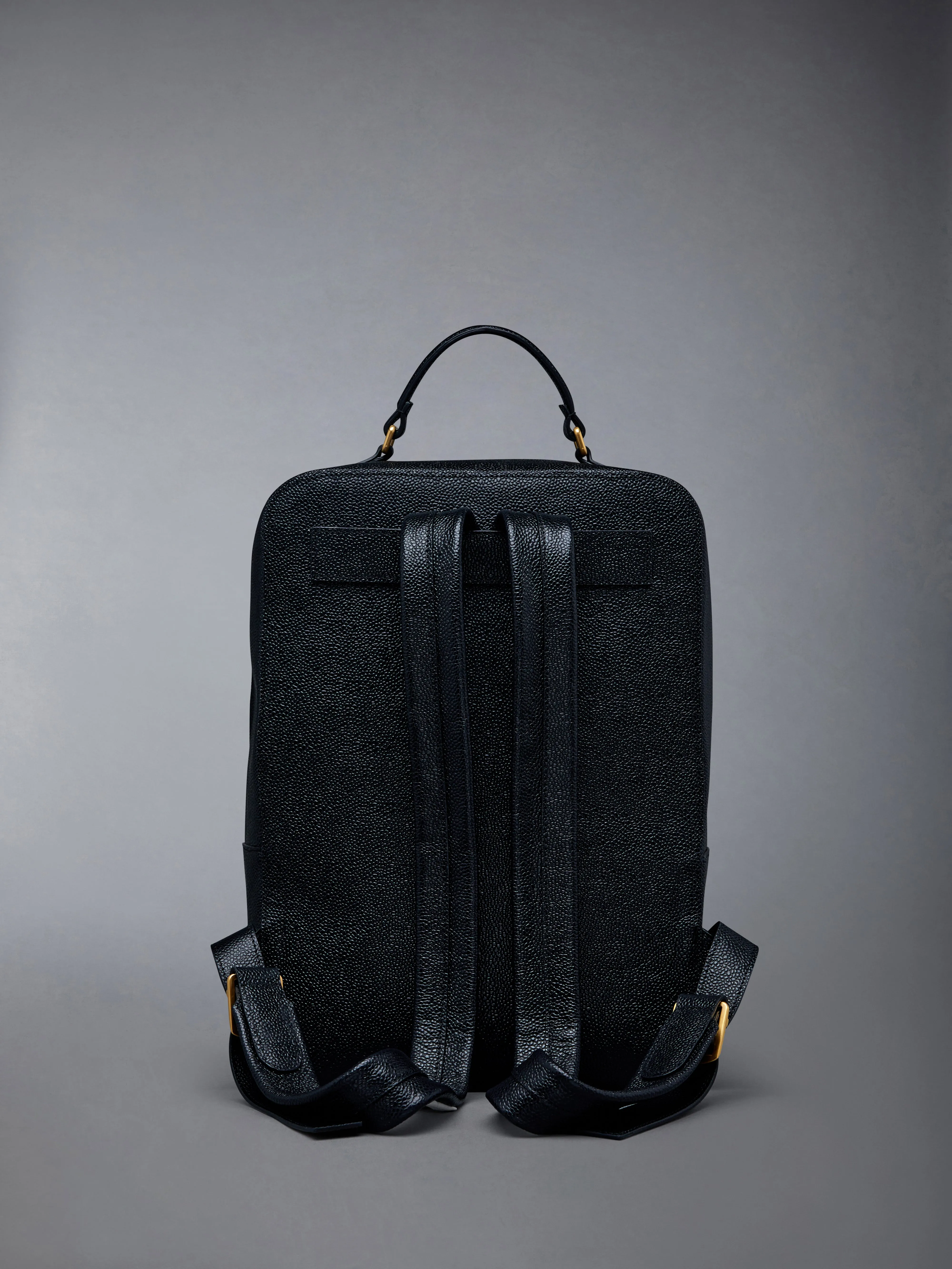 Pebble Grain Leather School Backpack sold by Thom Browne product image thumbnail 2
