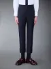 PLAIN WEAVE 4-BAR TROUSERS sold by Thom Browne