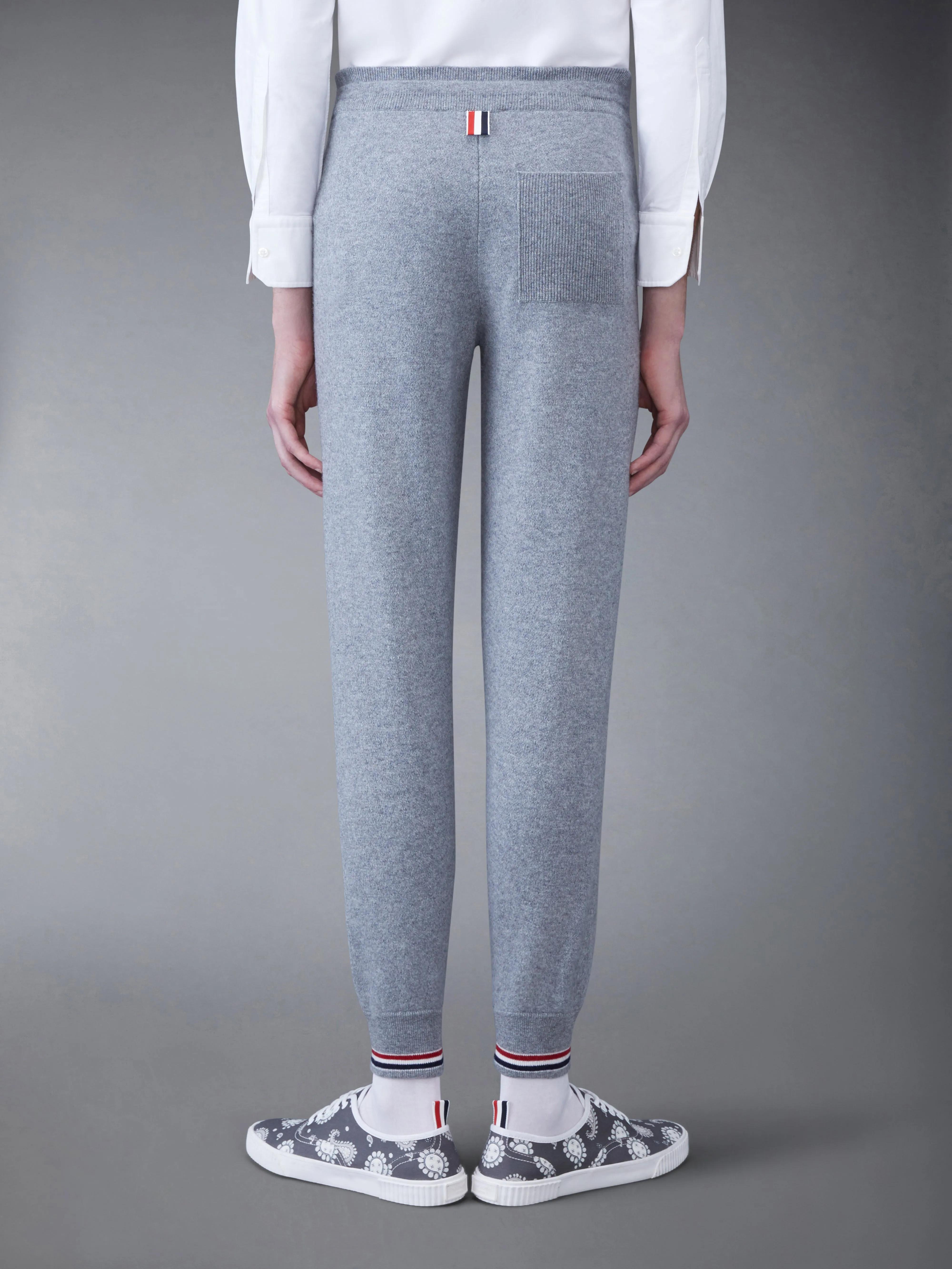 CASHMERE STRIPE SWEATPANTS sold by Thom Browne product image thumbnail 2