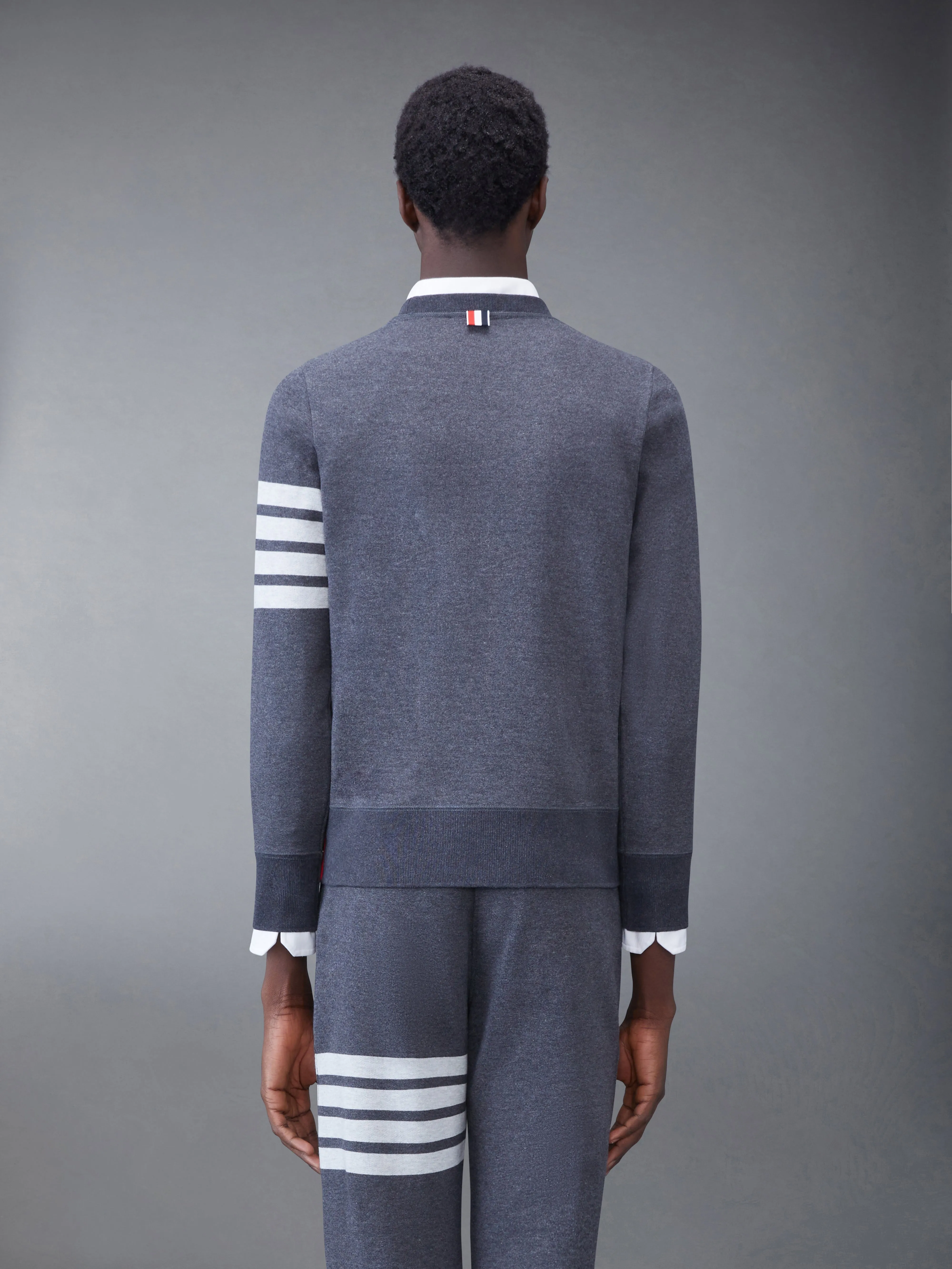 CLASSIC LOOPBACK 4-BAR SWEATSHIRT sold by Thom Browne product image thumbnail 2