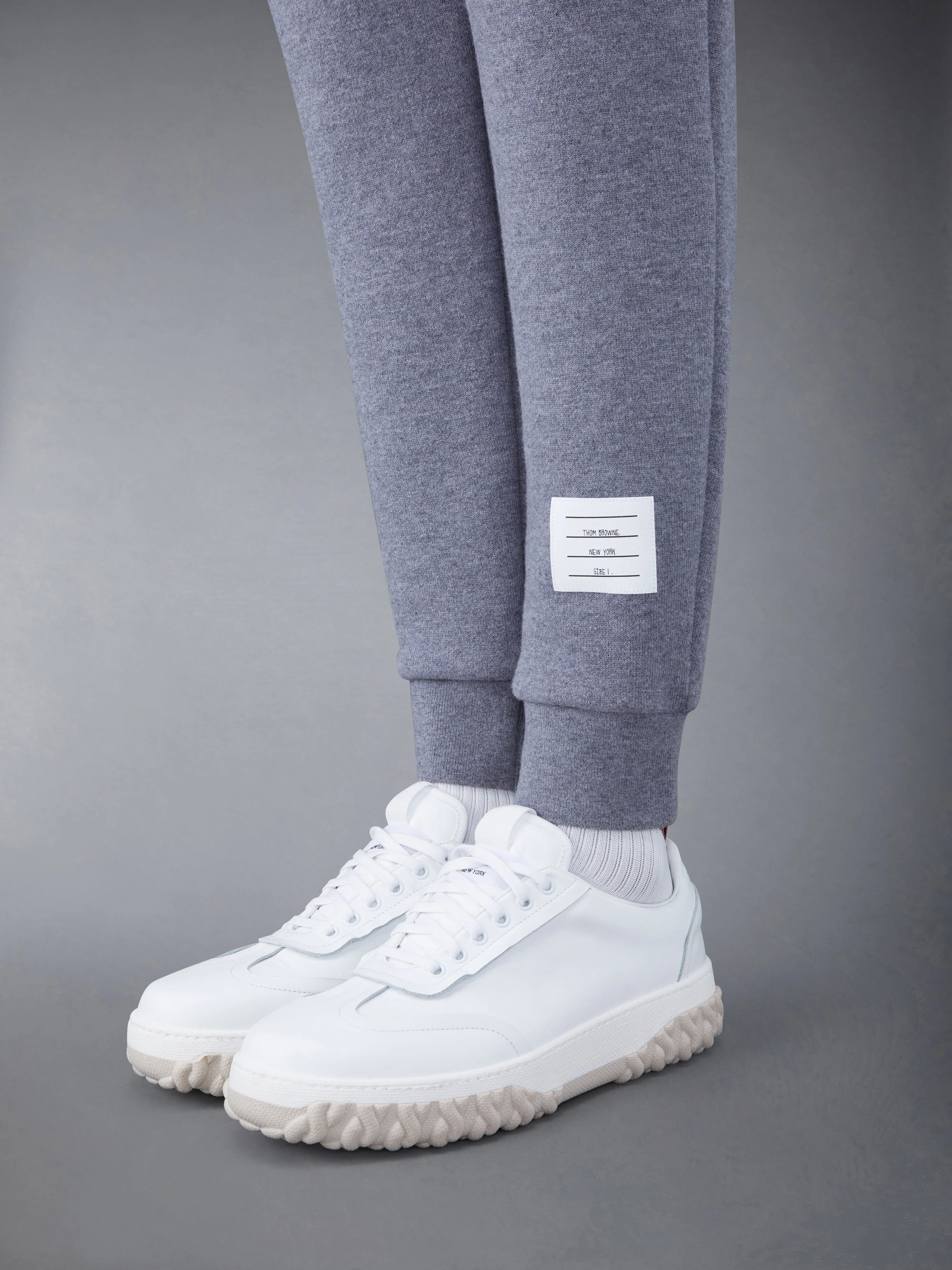 Wool Loopback 4-Bar Sweatpants sold by Thom Browne product image thumbnail 4