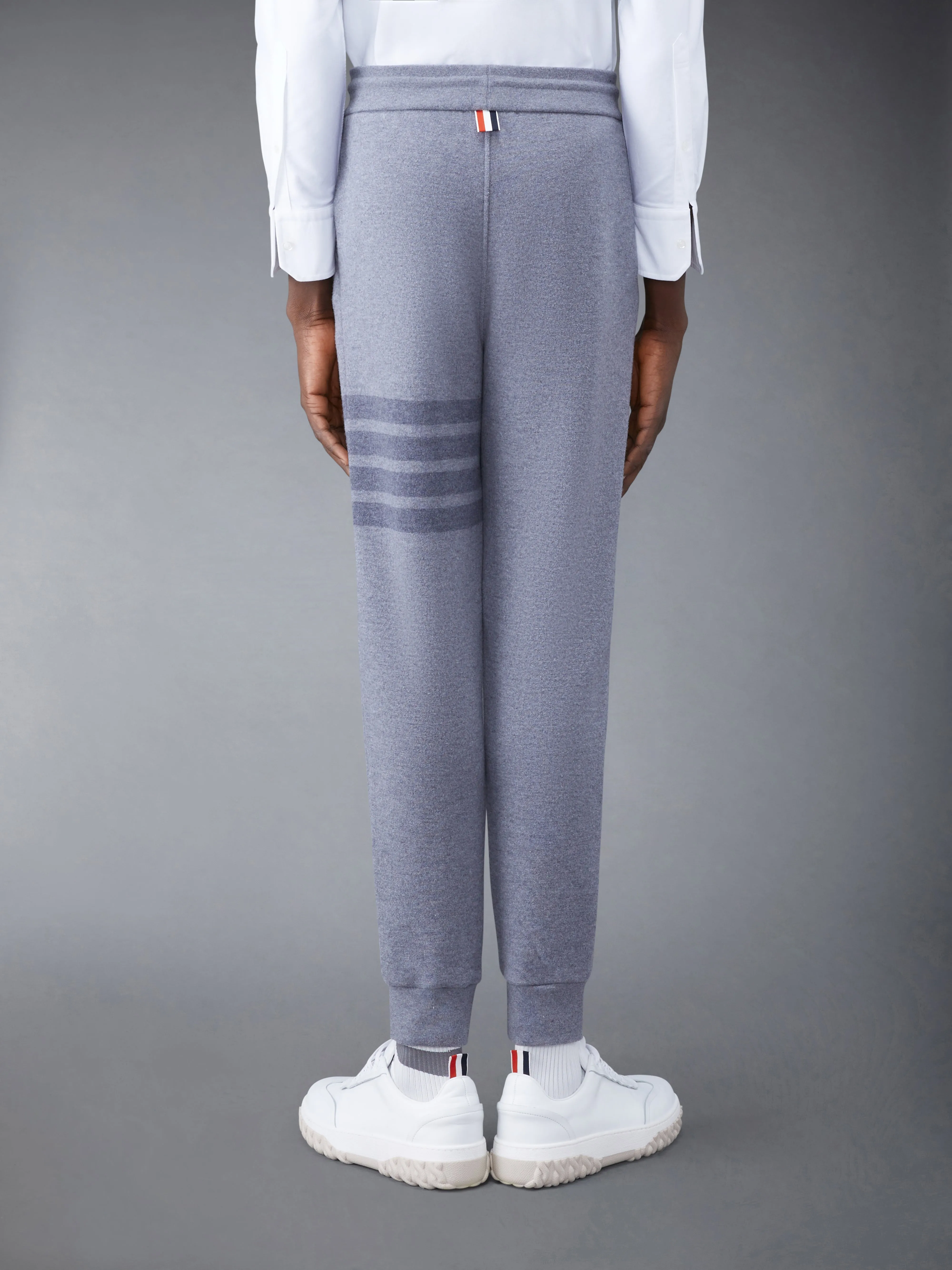 Wool Loopback 4-Bar Sweatpants sold by Thom Browne product image thumbnail 2
