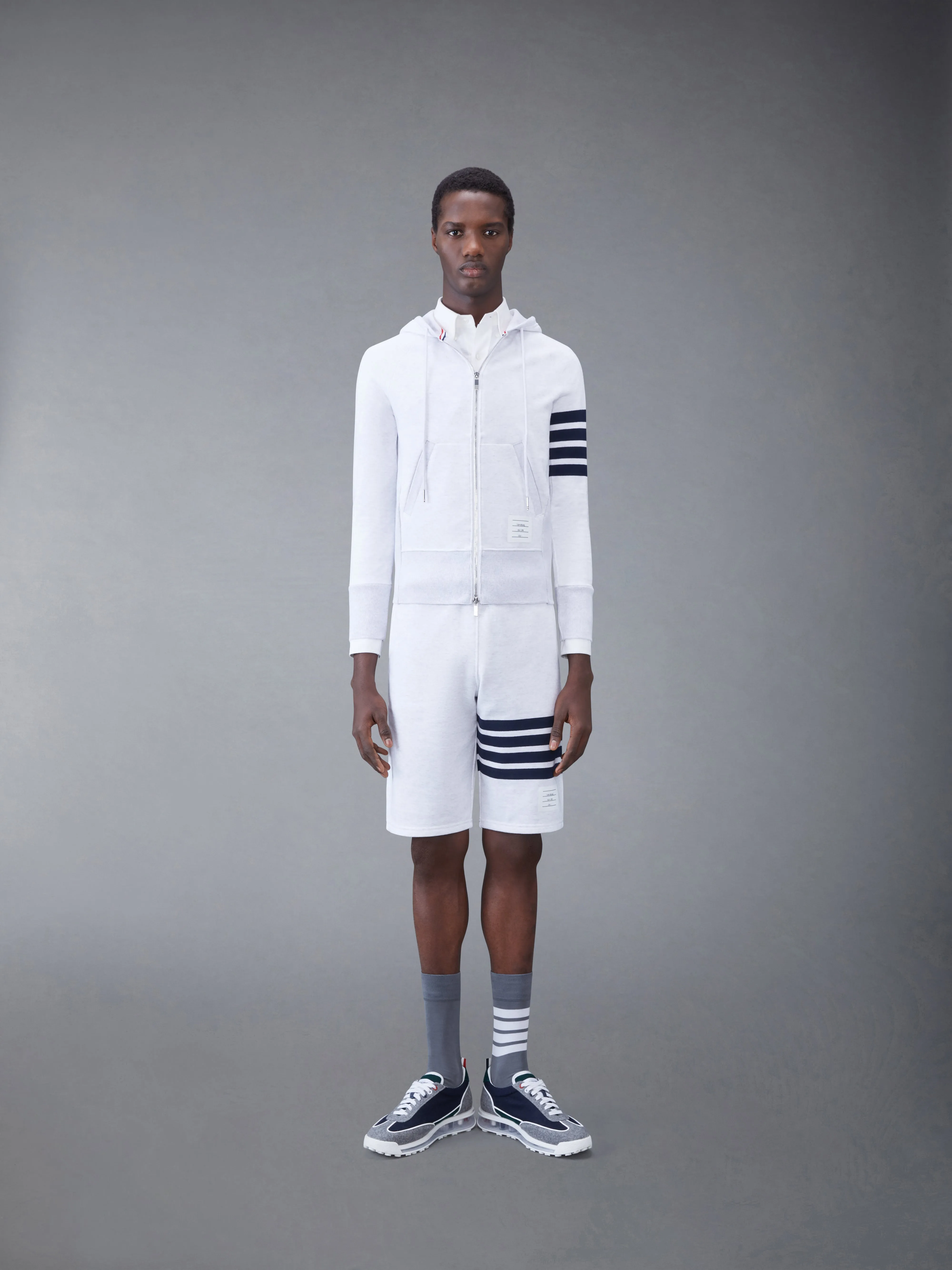Classic Loopback 4-Bar Sweatshorts sold by Thom Browne product image thumbnail 3