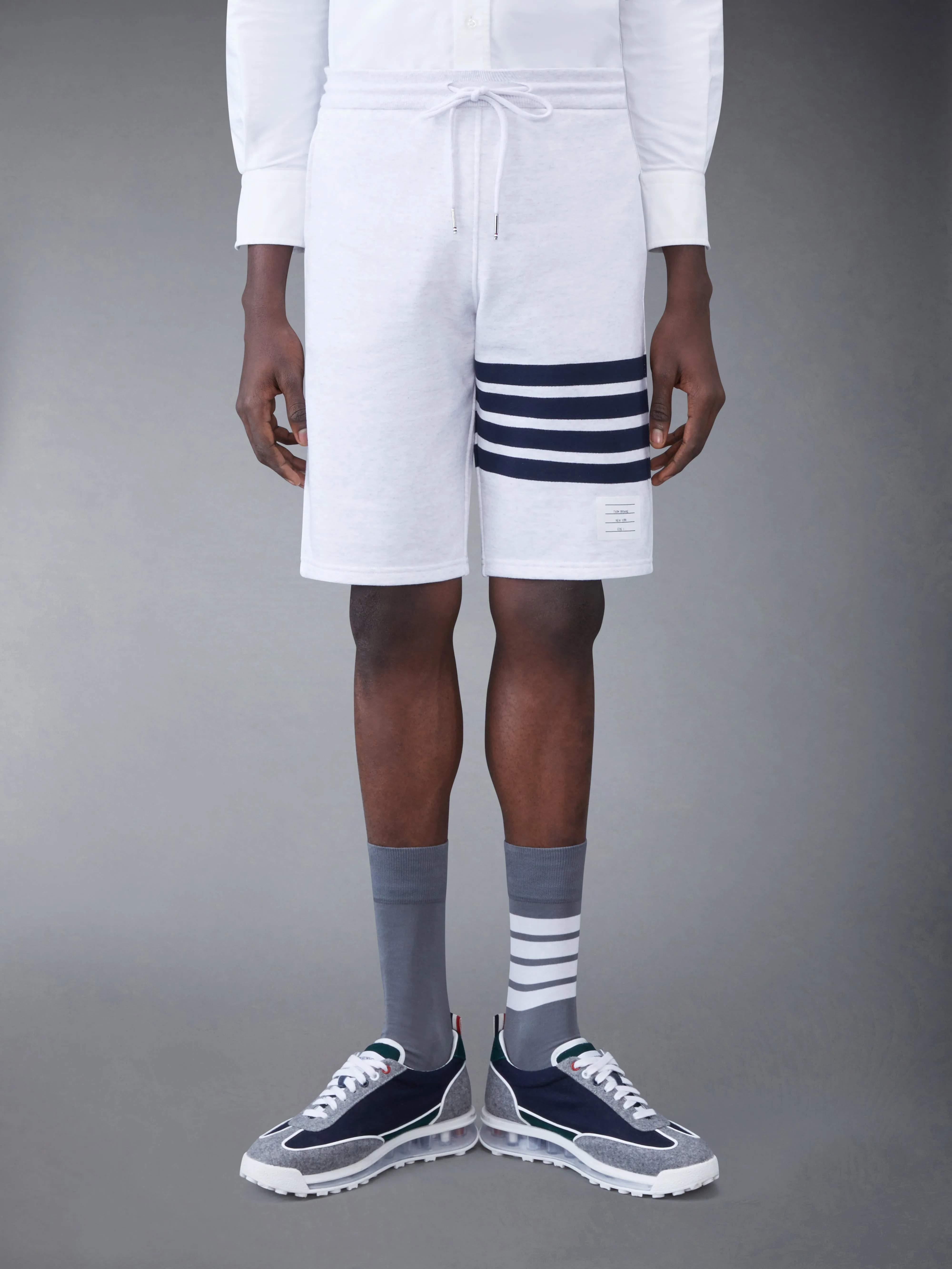 Classic Loopback 4-Bar Sweatshorts sold by Thom Browne