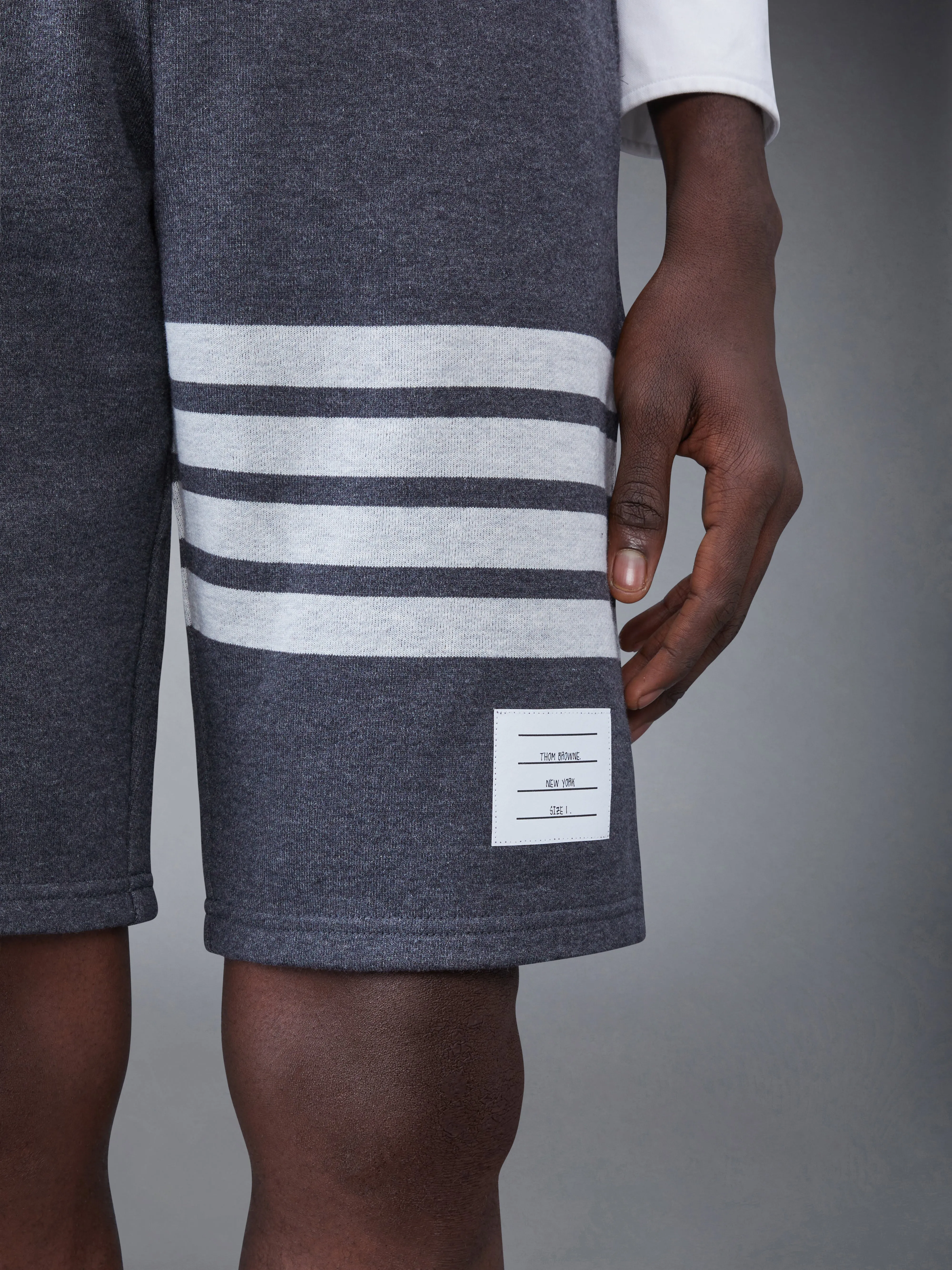 Classic Loopback 4-Bar Sweatshorts sold by Thom Browne product image thumbnail 4