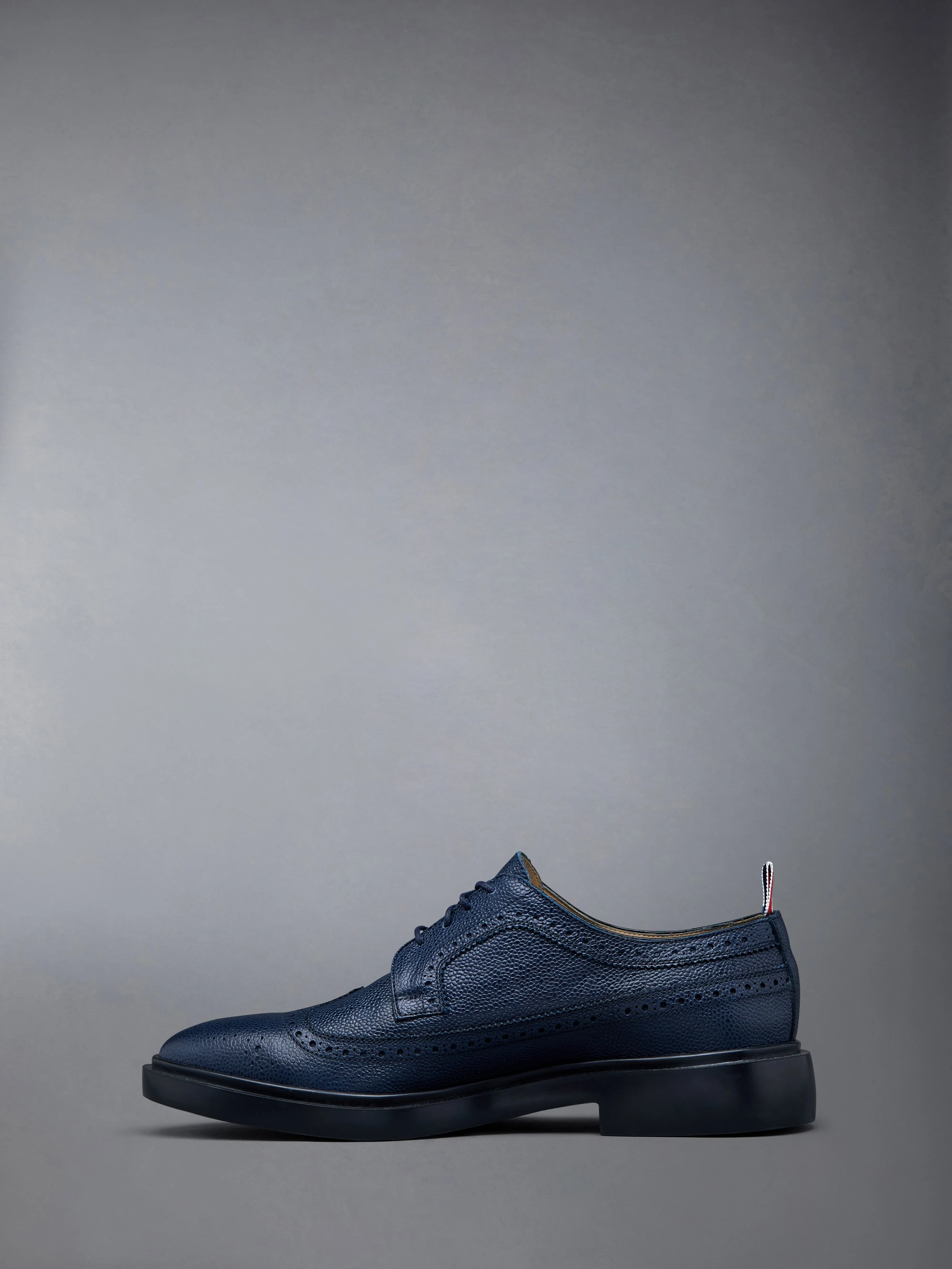 Pebble Grain Leather Longwing Brogue sold by Thom Browne product image thumbnail 3