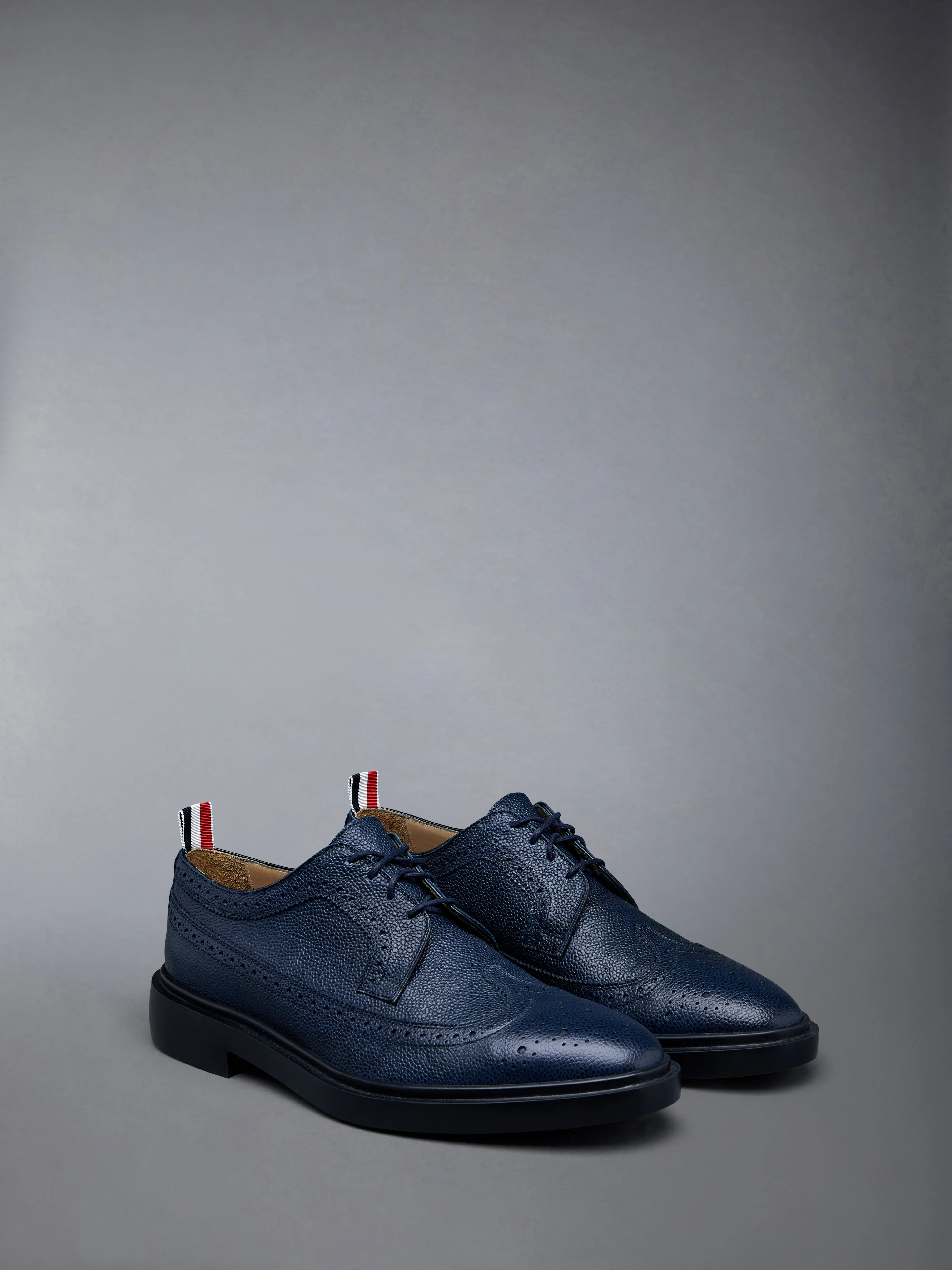 Pebble Grain Leather Longwing Brogue sold by Thom Browne product image thumbnail 2