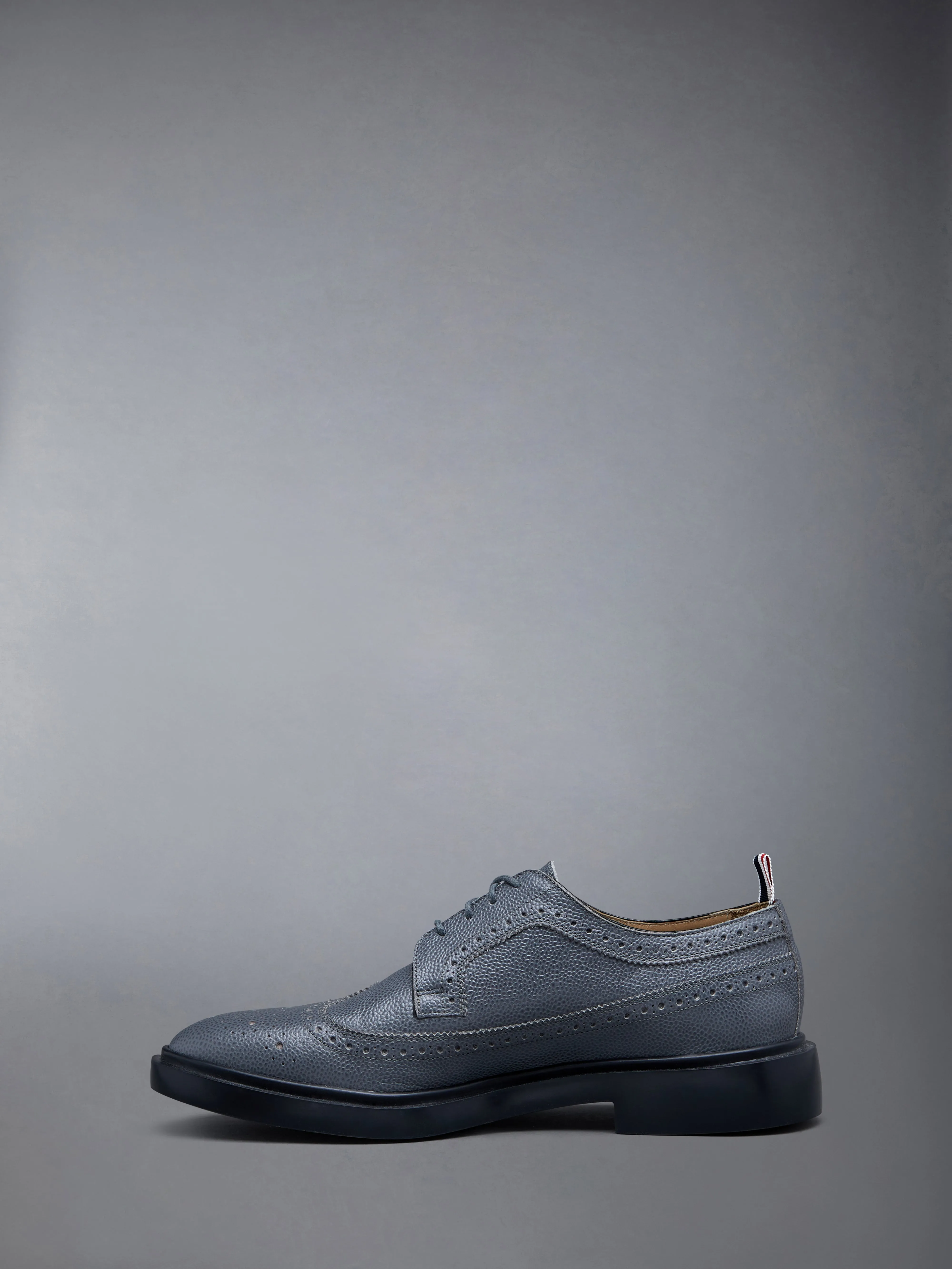 Pebble Grain Leather Longwing Brogue sold by Thom Browne product image thumbnail 3