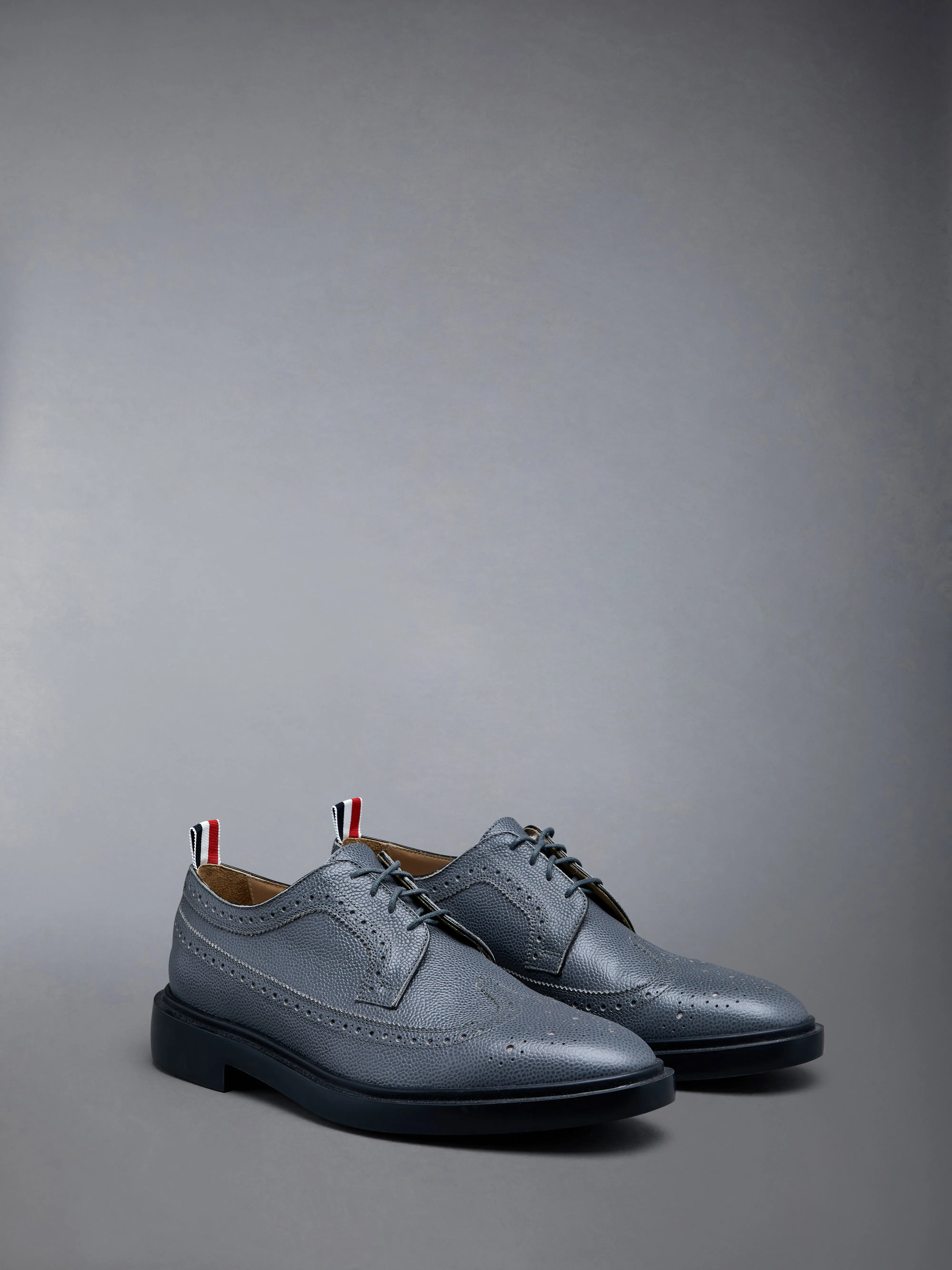 Pebble Grain Leather Longwing Brogue sold by Thom Browne product image thumbnail 2