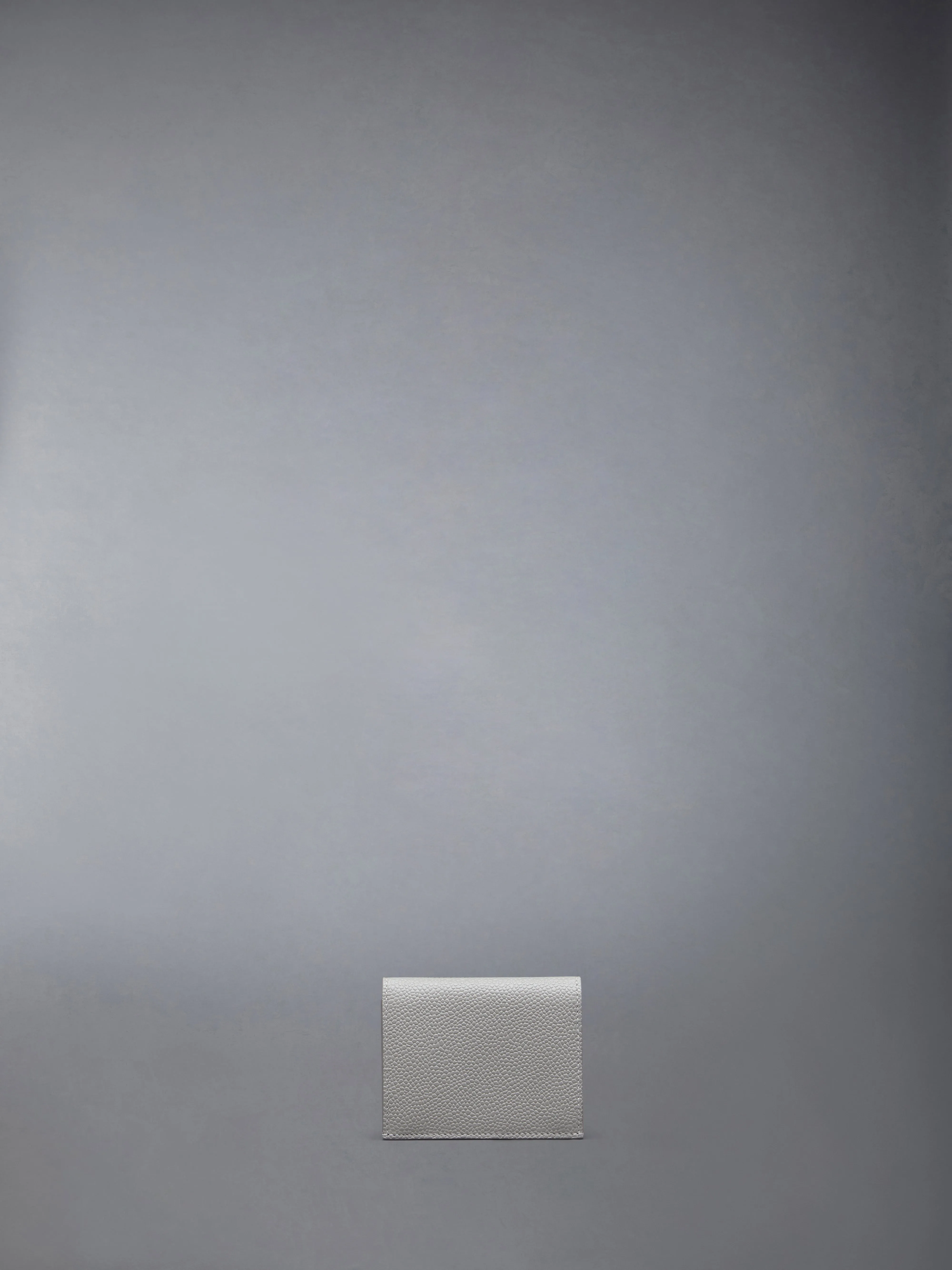 PEBBLE GRAIN LEATHER DOUBLE CARD HOLDER sold by Thom Browne product image thumbnail 2