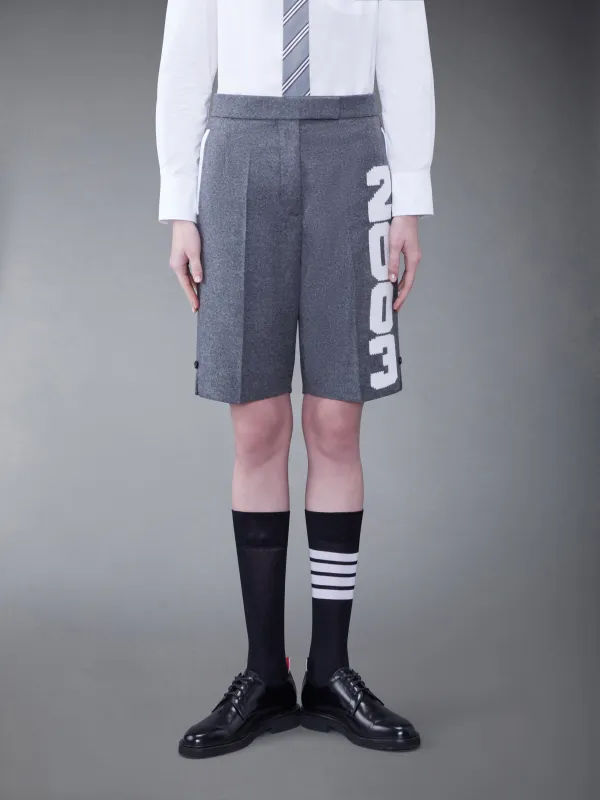 WOOL FLANNEL 2003 CLASSIC BERMUDA SHORT sold by Thom Browne