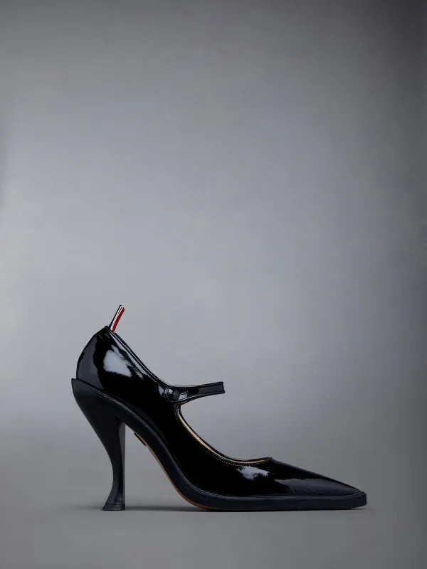 SOFT PATENT POINTED THOM JOHN HEEL 105MM made by Thom Browne