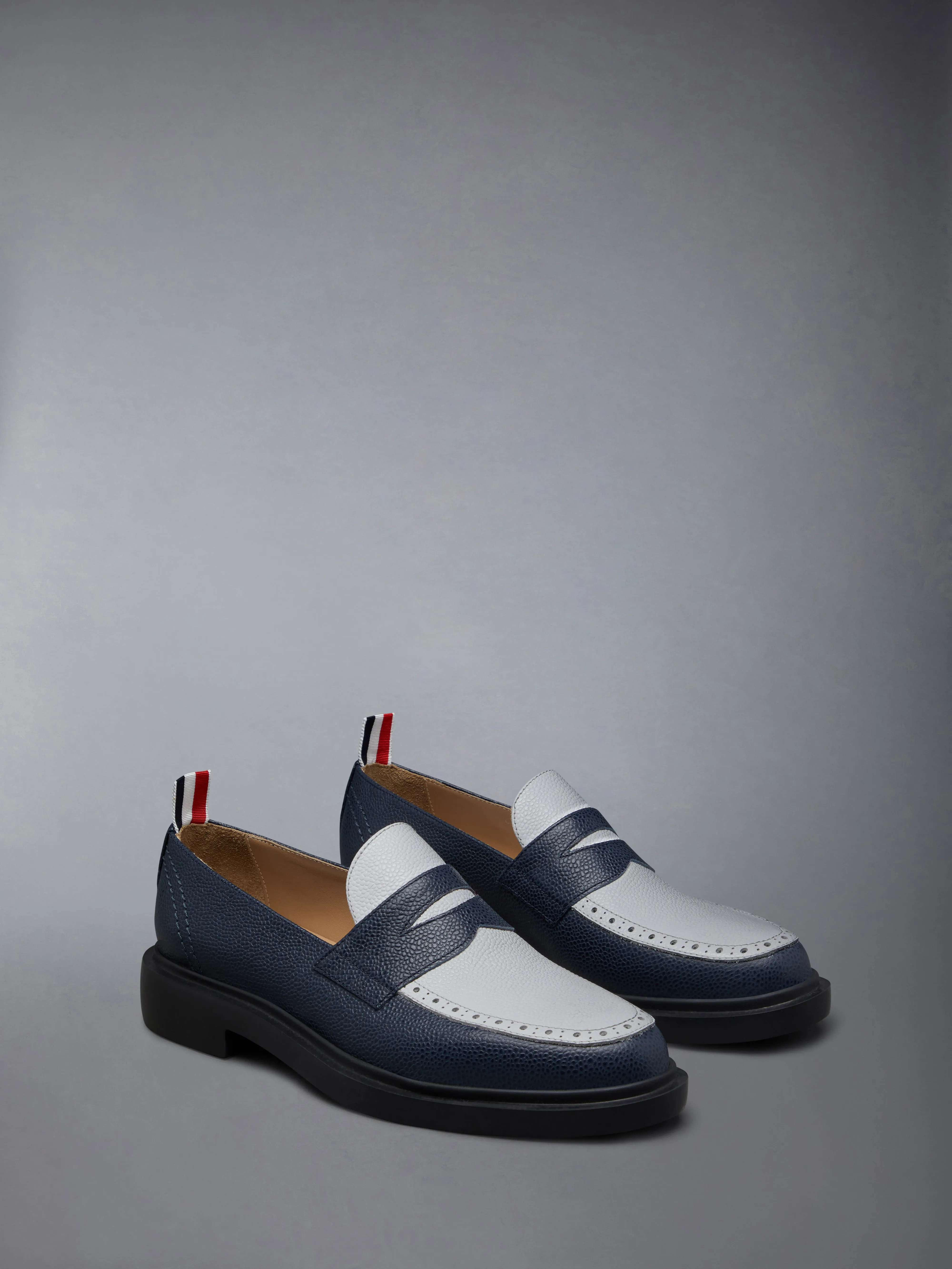Pebble Grain Leather Penny Loafer sold by Thom Browne product image thumbnail 2