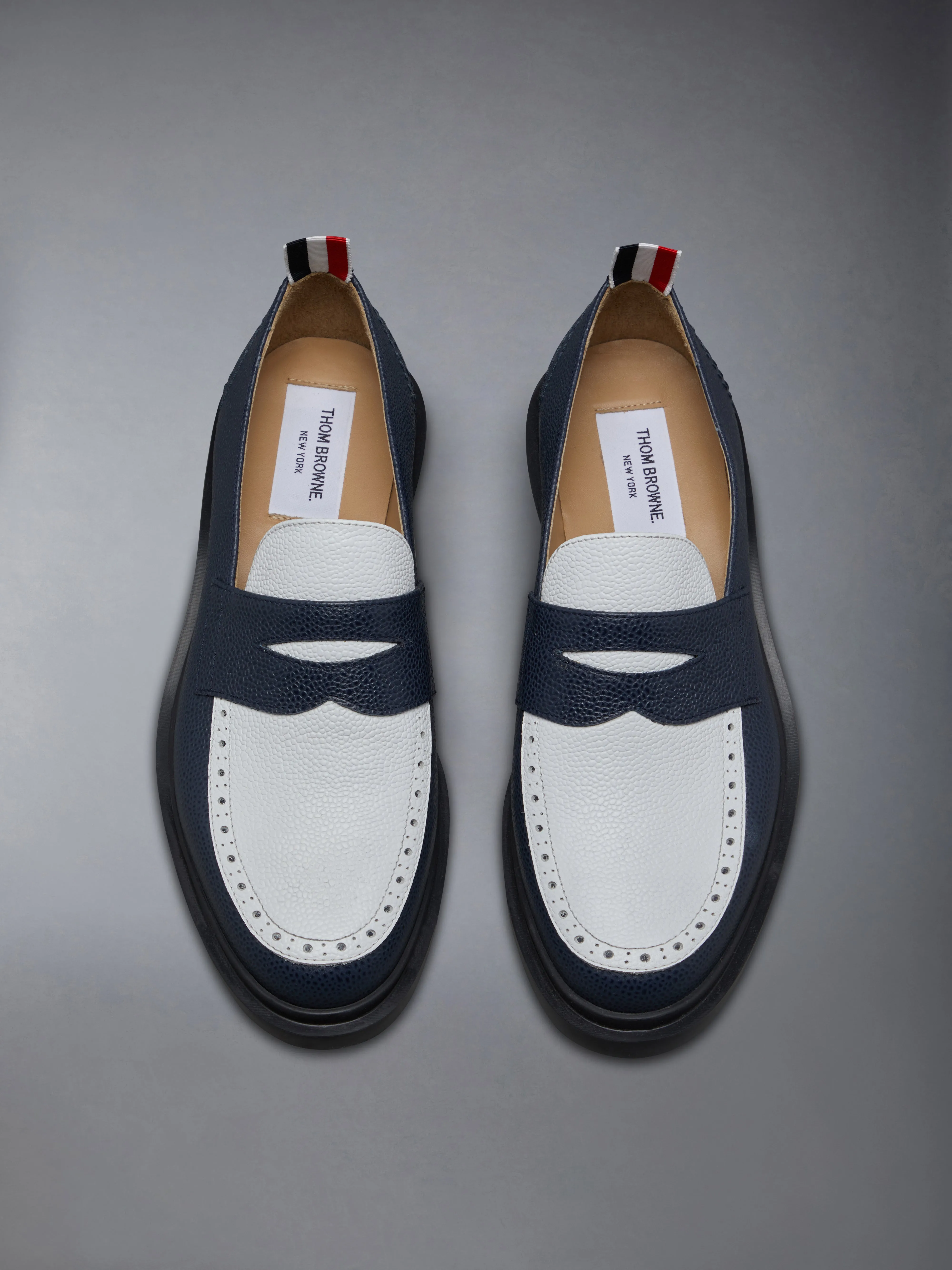 Pebble Grain Leather Penny Loafer sold by Thom Browne product image thumbnail 5