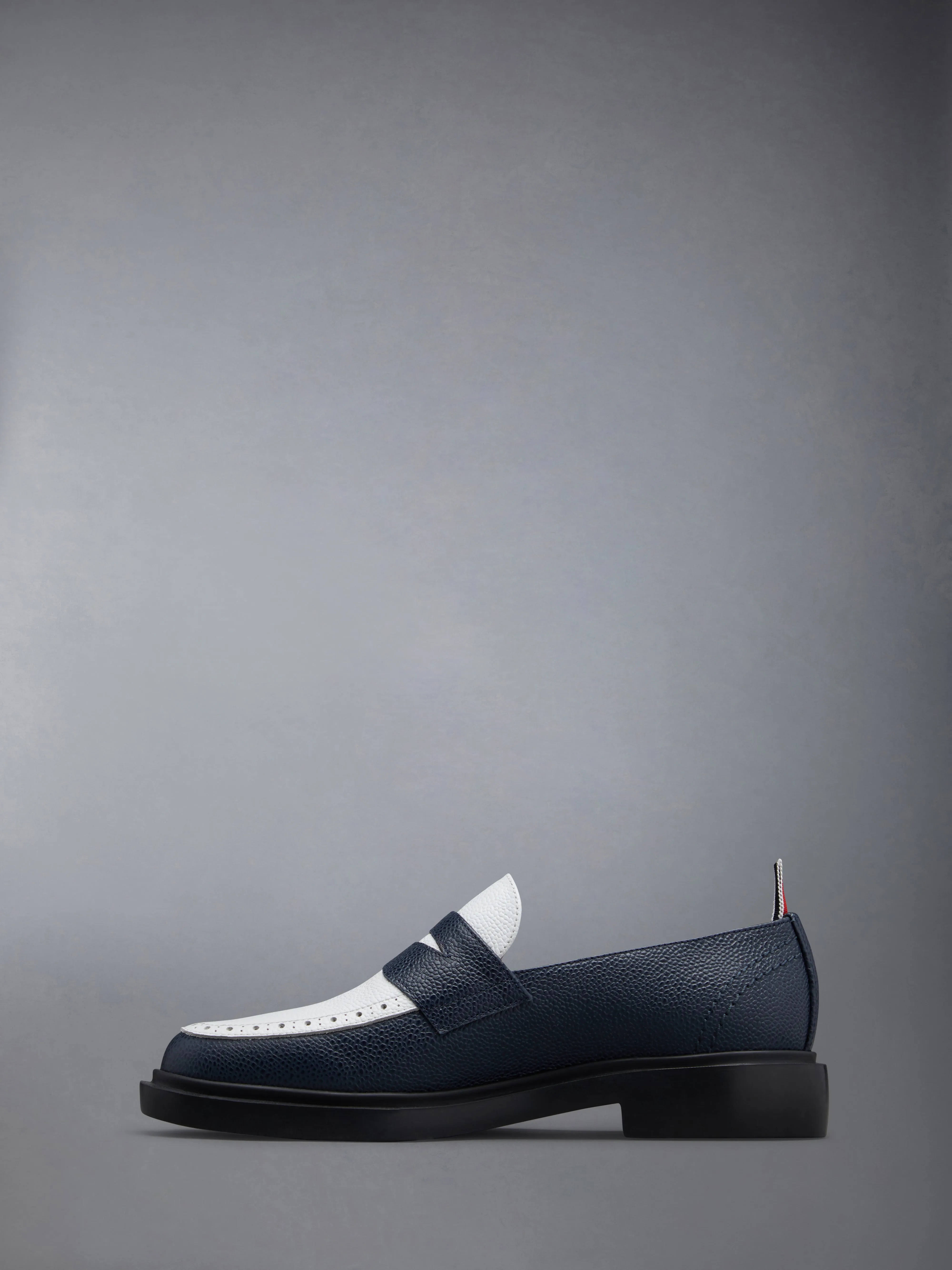 Pebble Grain Leather Penny Loafer sold by Thom Browne product image thumbnail 3