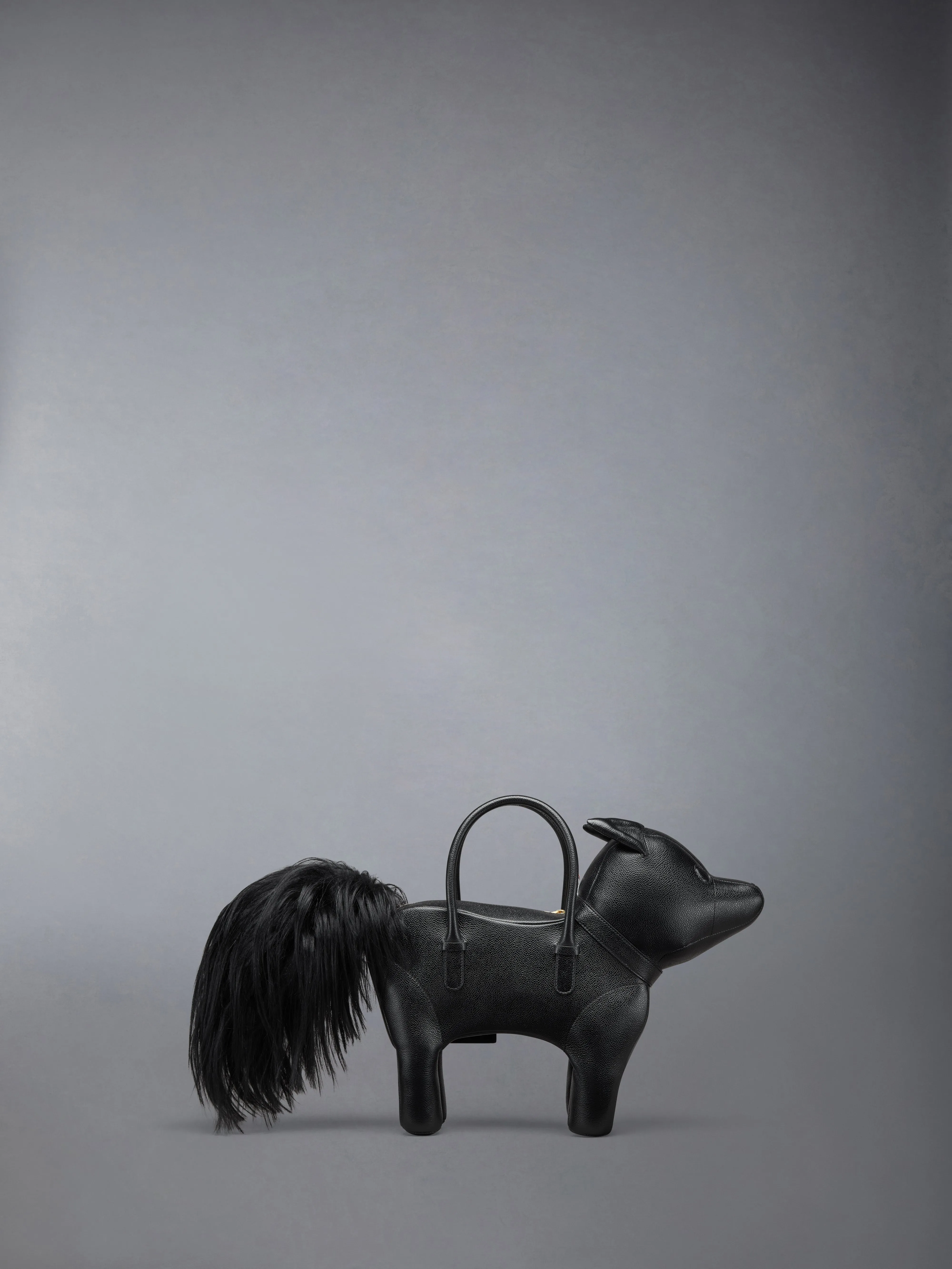 FOX BAG IN PEBBLE GRAIN LEATHER - L68, H38, W14 sold by Thom Browne product image thumbnail 3