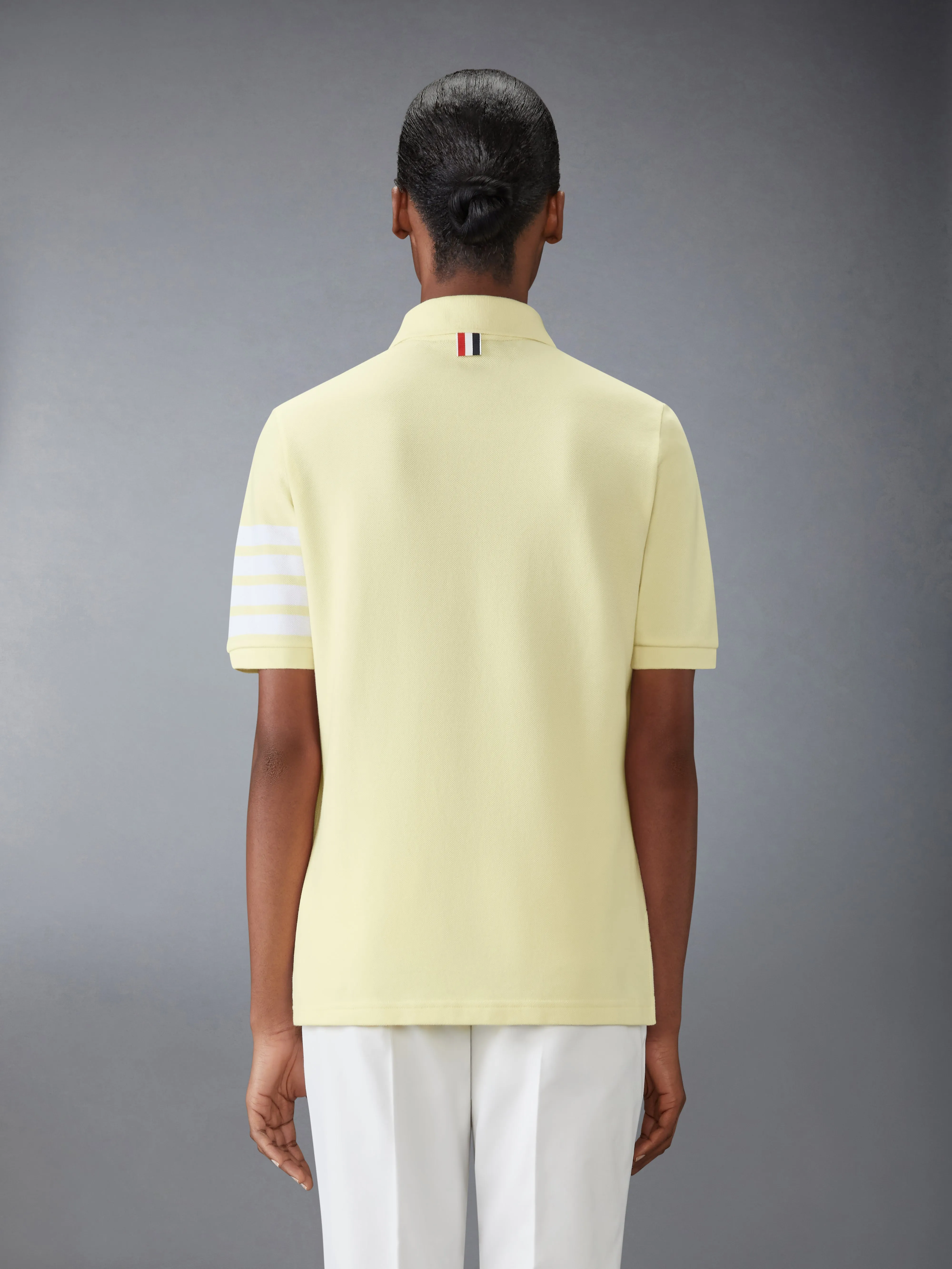 Classic Pique 4-Bar Short Sleeve Polo sold by Thom Browne product image thumbnail 2