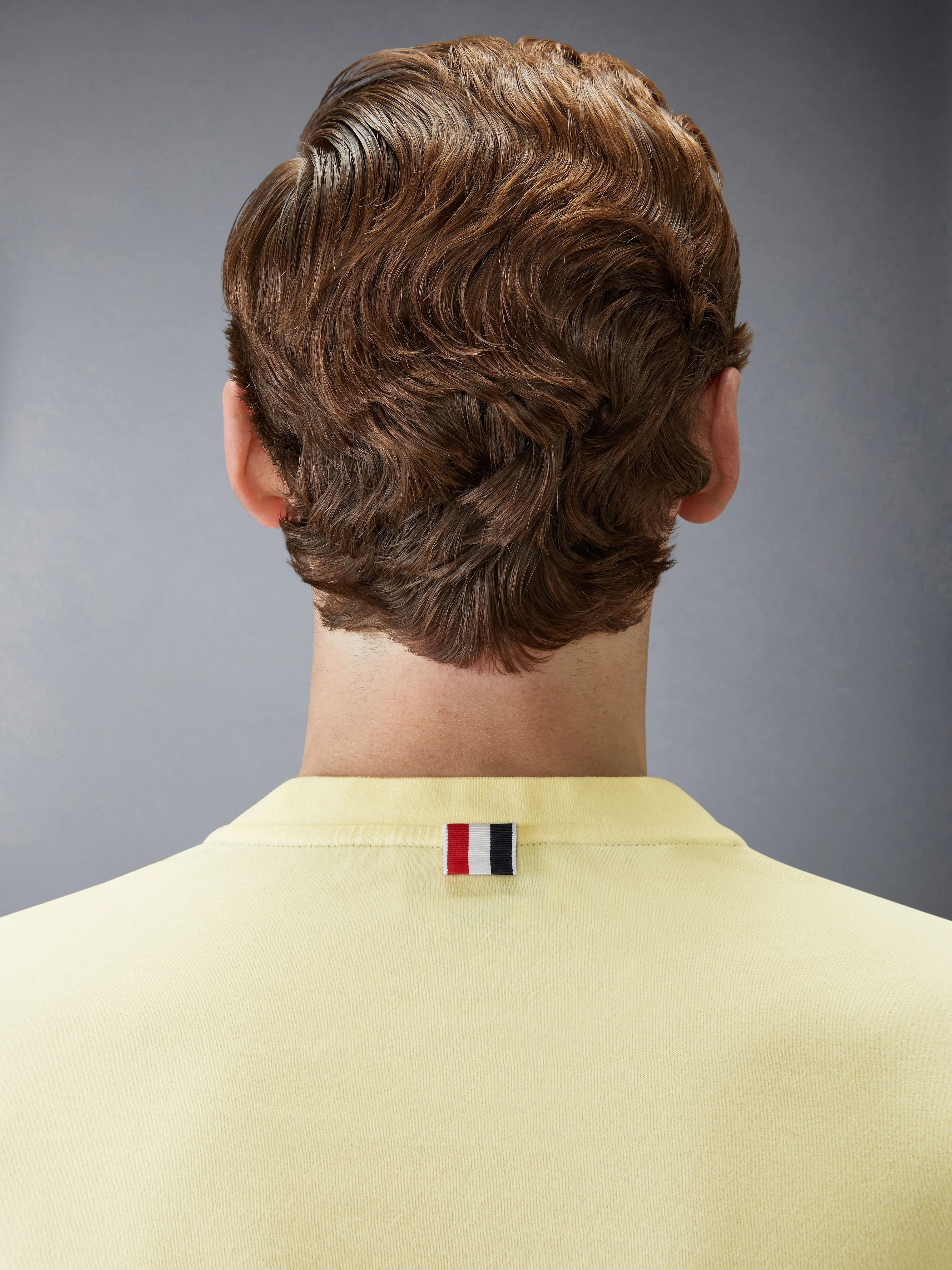 Jersey 4-Bar Short Sleeve Tee sold by Thom Browne product image thumbnail 5