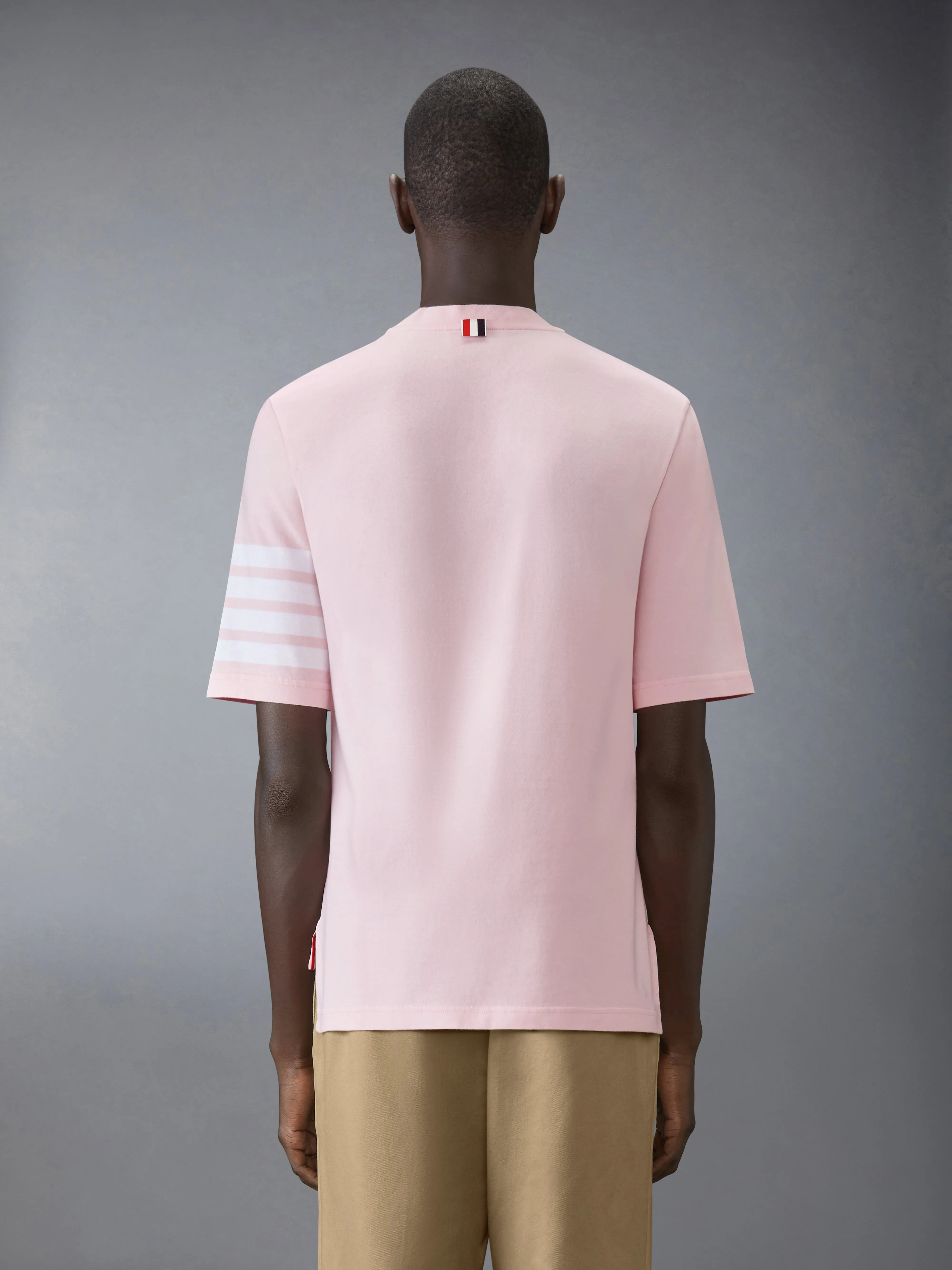 Jersey 4-Bar Short Sleeve Tee sold by Thom Browne product image thumbnail 2