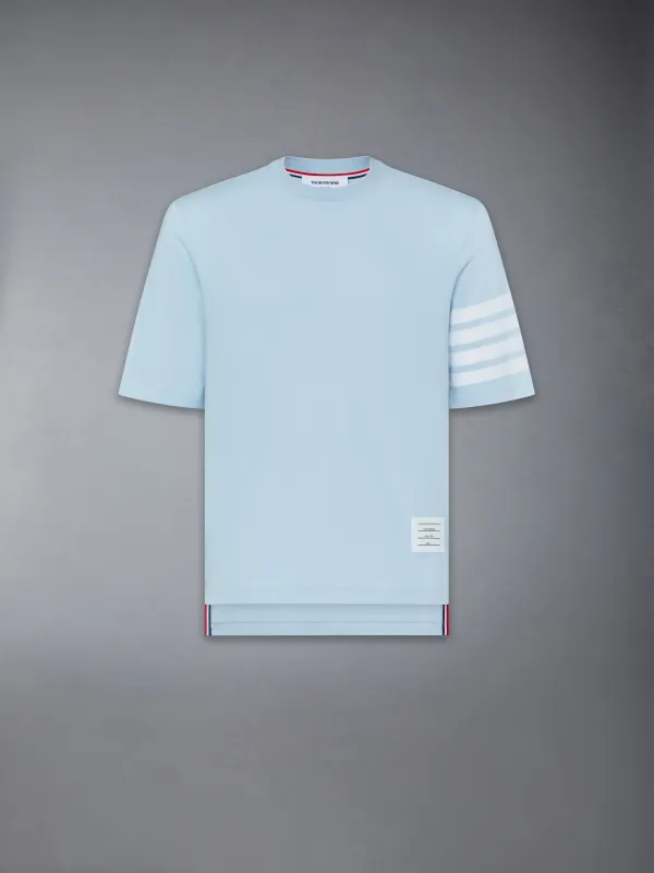 Jersey 4-Bar Short Sleeve Tee sold by Thom Browne
