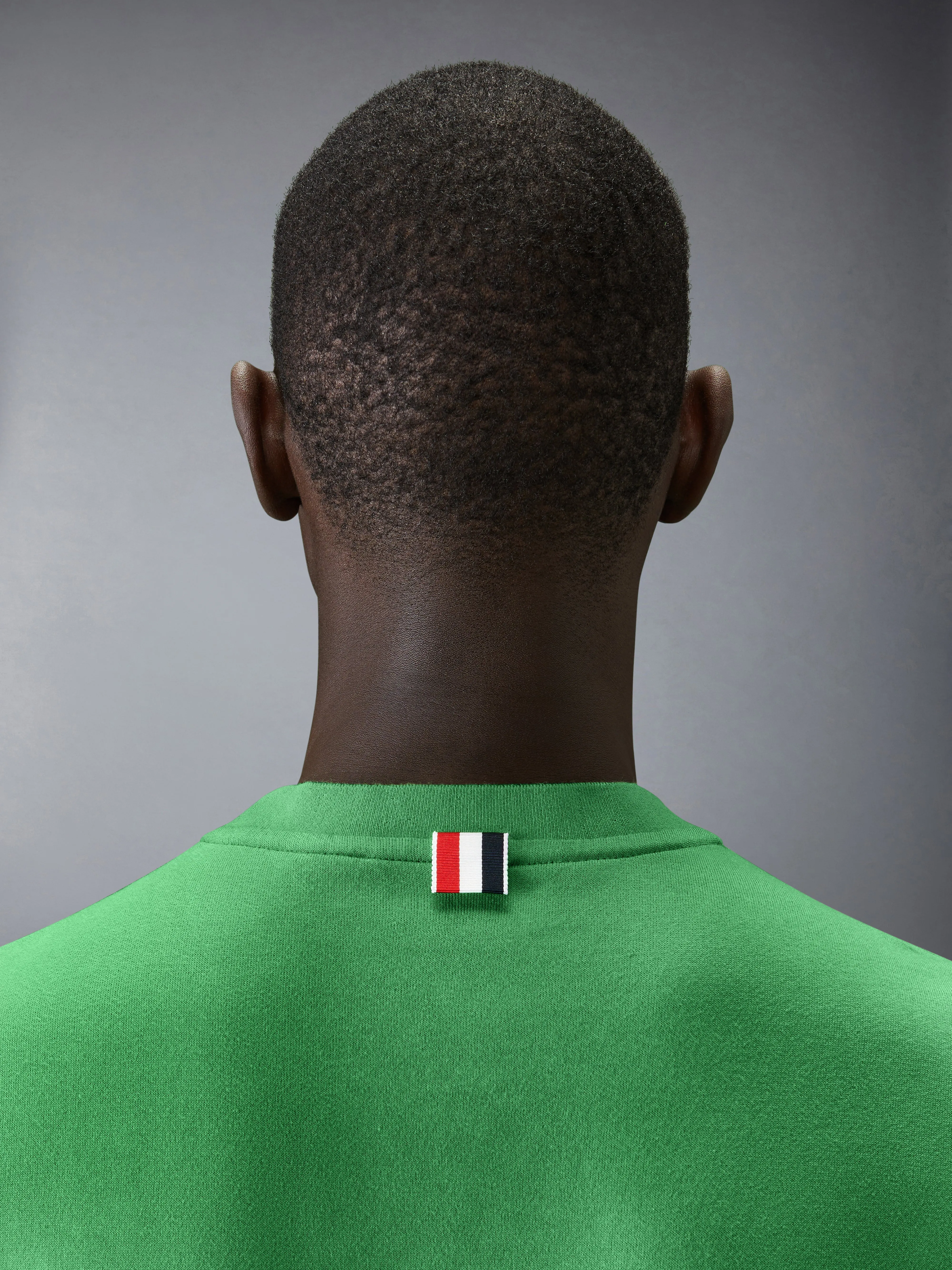 Jersey 4-Bar Short Sleeve Tee sold by Thom Browne product image thumbnail 5