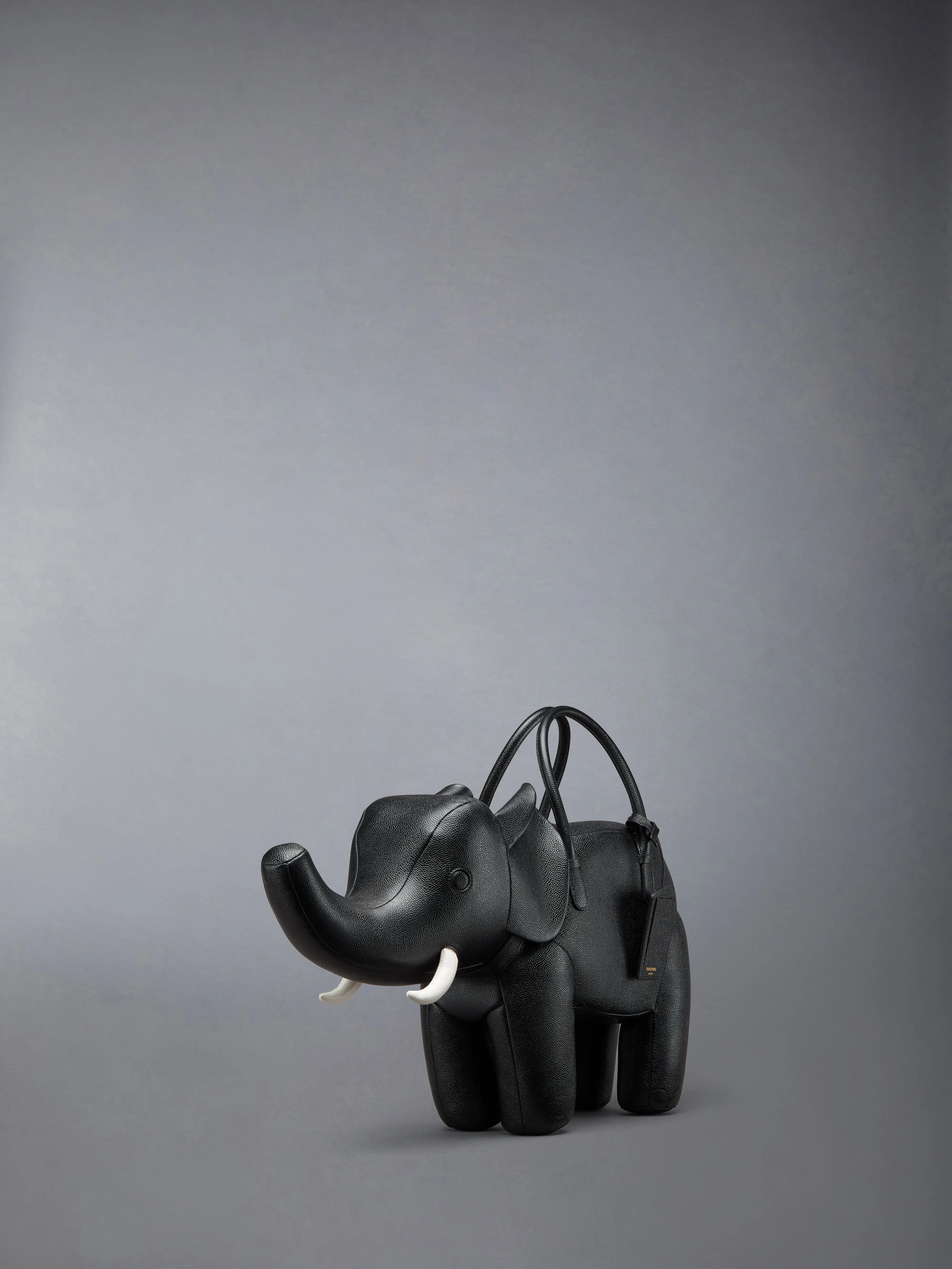 Elephant Bag In Pebble Grain sold by Thom Browne product image thumbnail 2