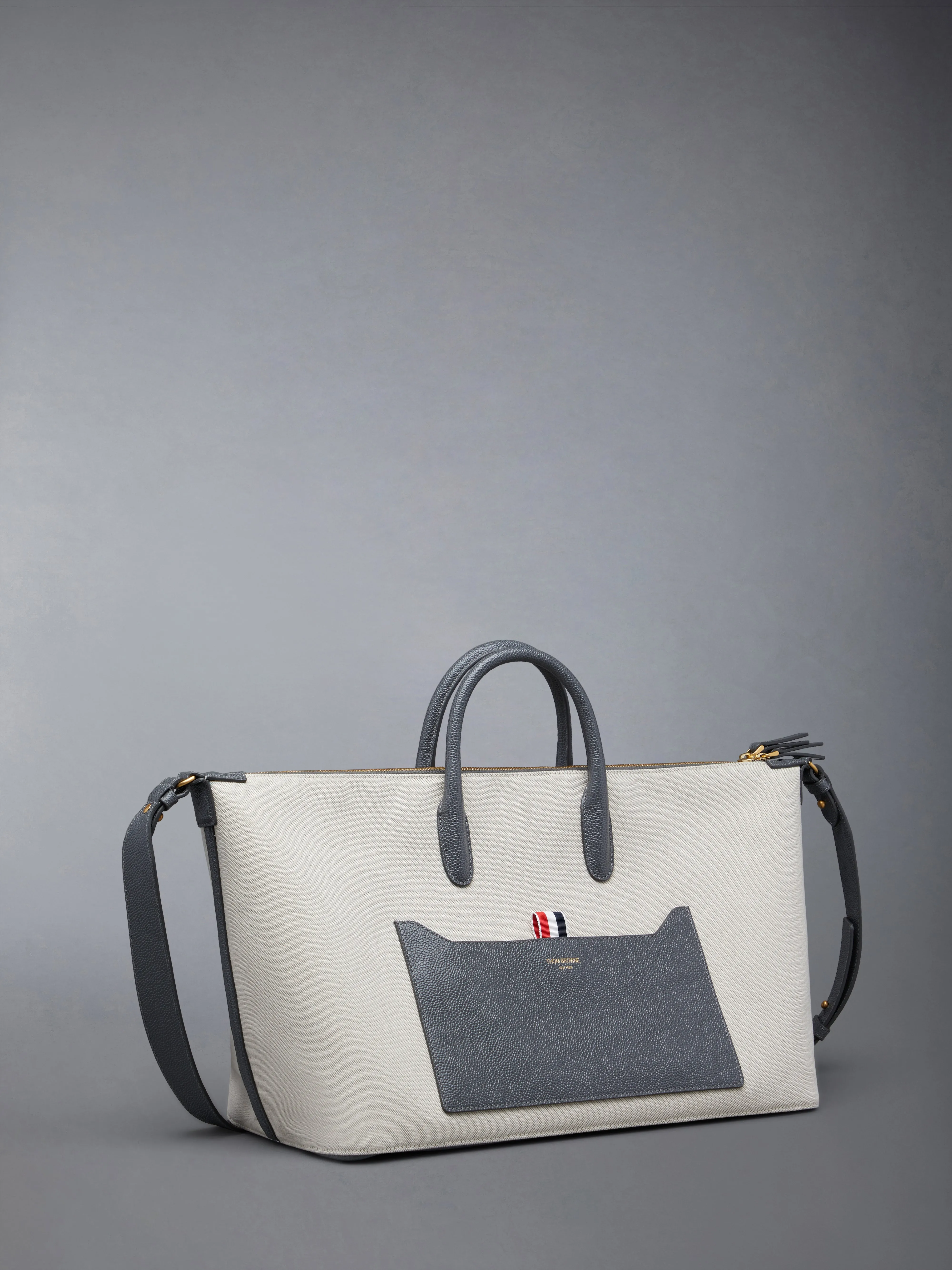 COTTON CANVAS MEDIUM DUFFLE sold by Thom Browne product image thumbnail 5