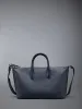 PEBBLE GRAIN 4-BAR SMALL DUFFLE sold by Thom Browne