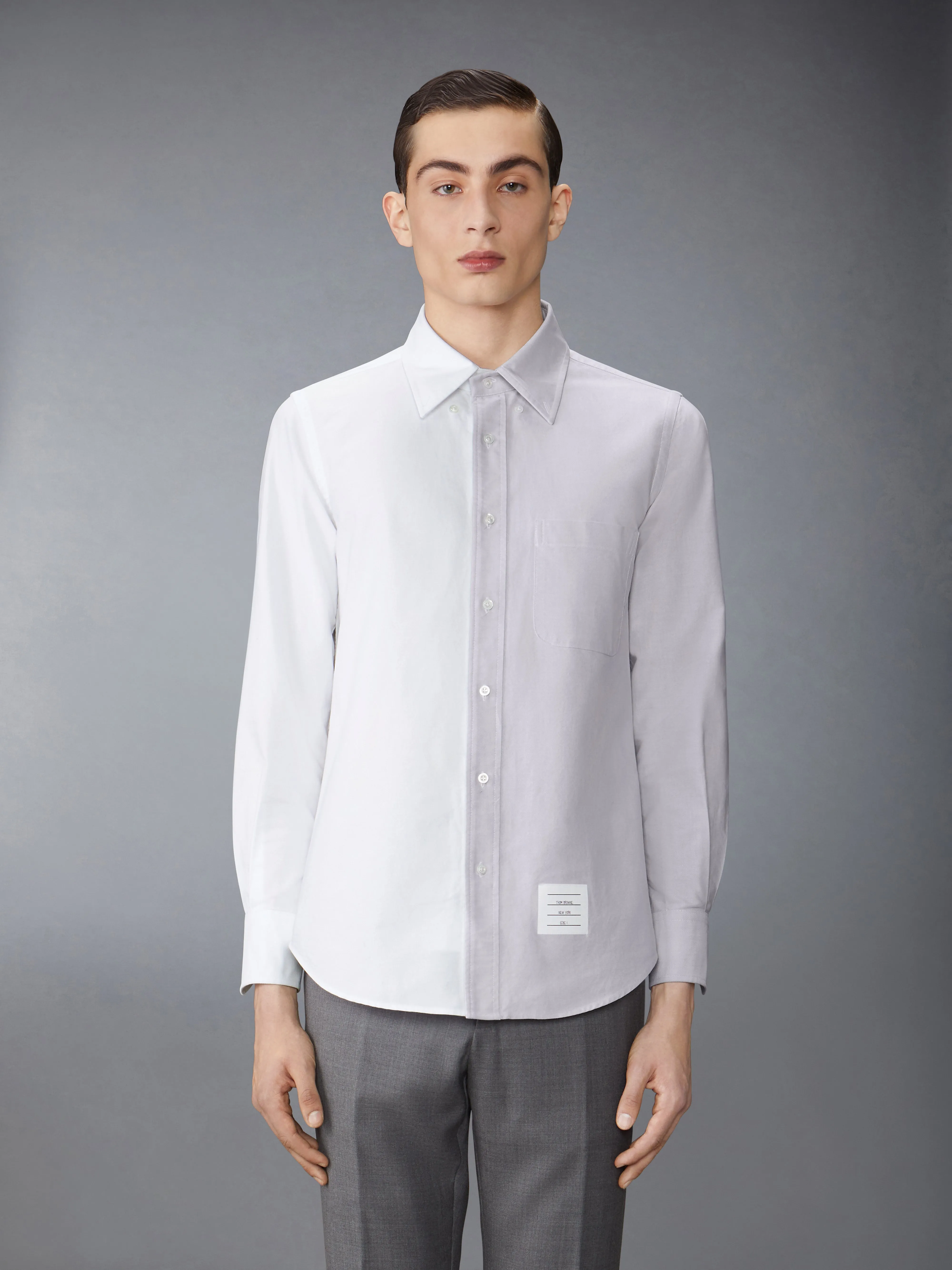 FUNMIX OXFORD SHIRT sold by Thom Browne product image thumbnail 2