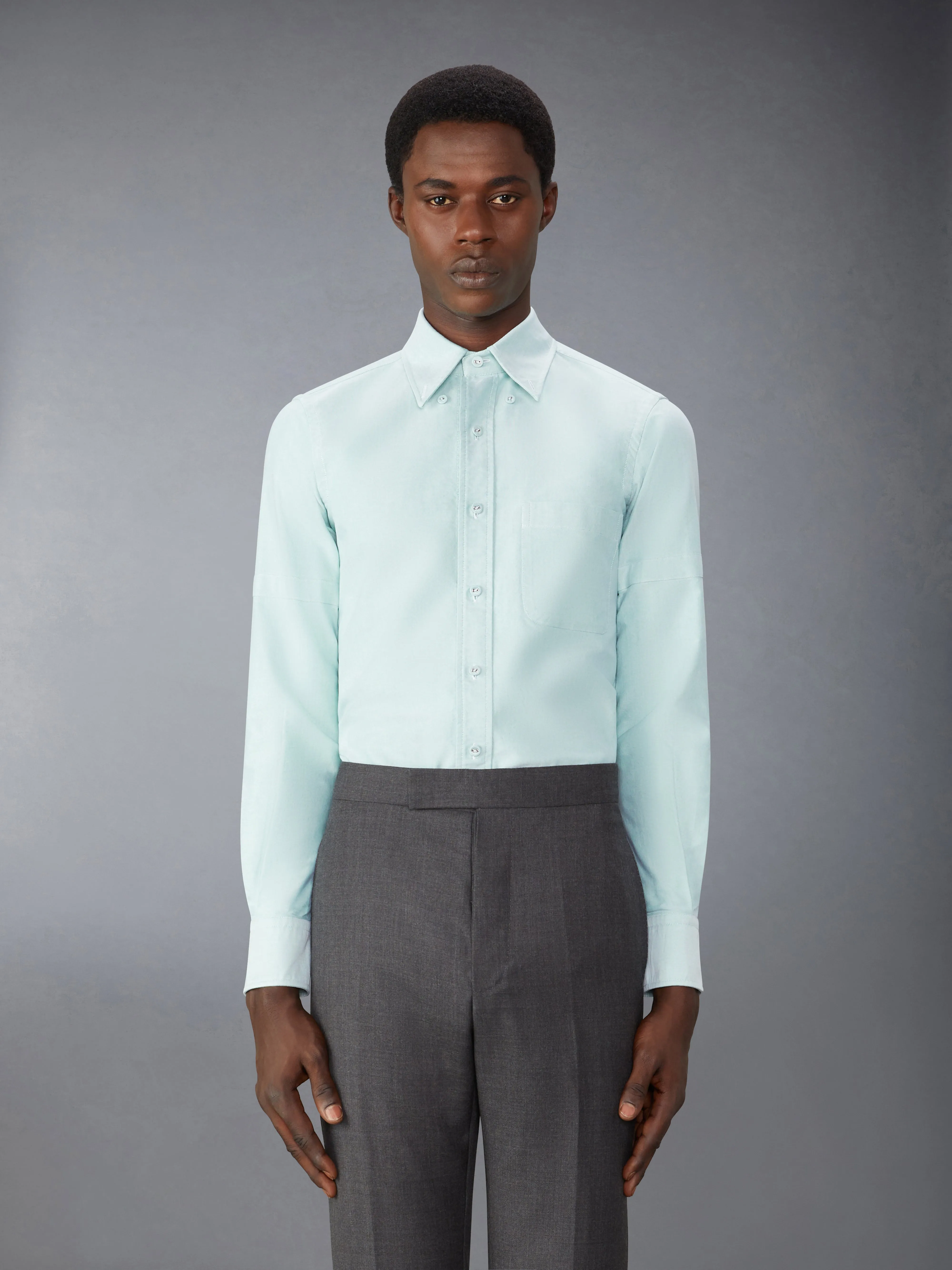 OXFORD ARMBAND SHIRT sold by Thom Browne