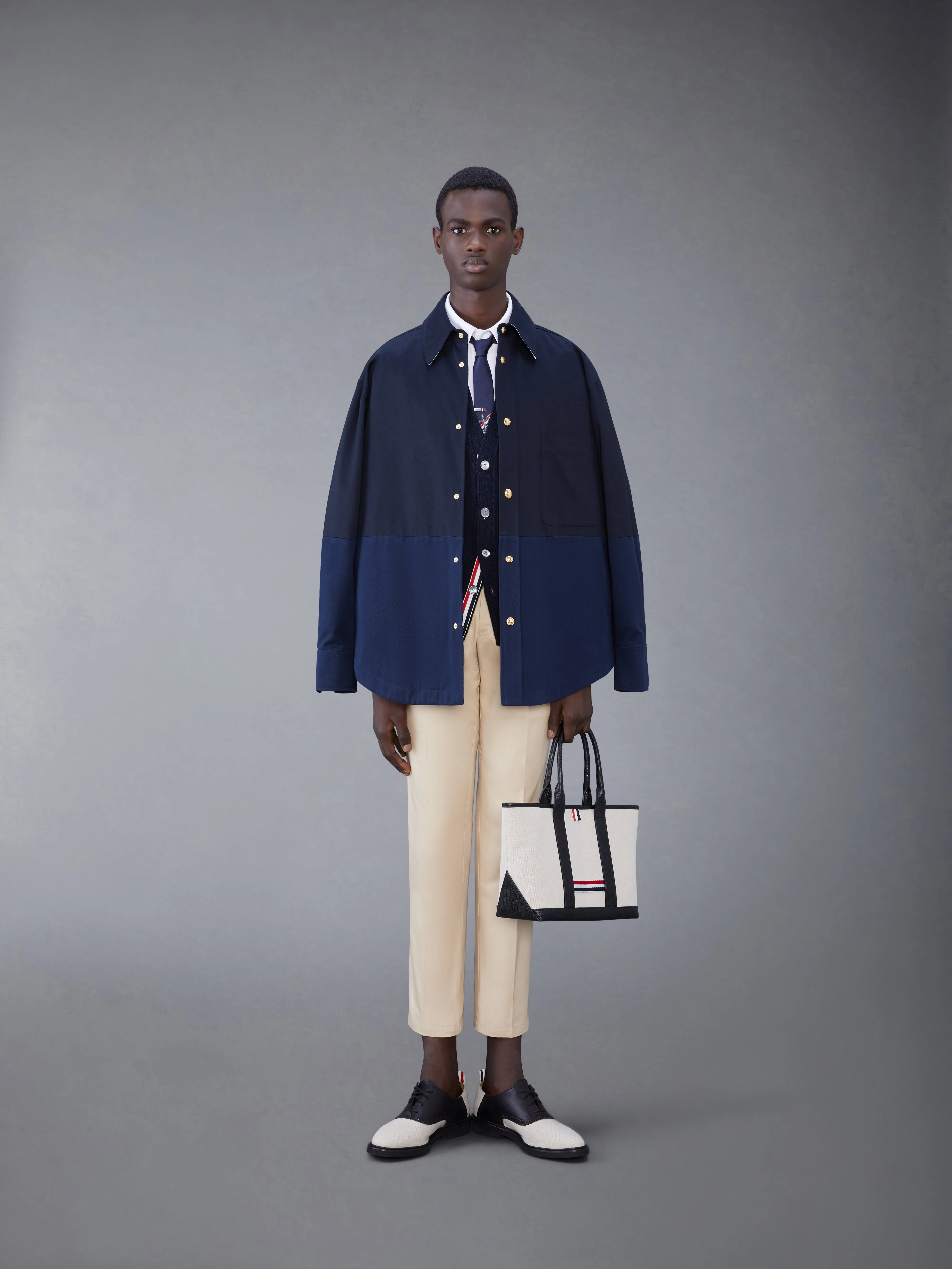 COTTON OXFORD SHIRT sold by Thom Browne product image thumbnail 5