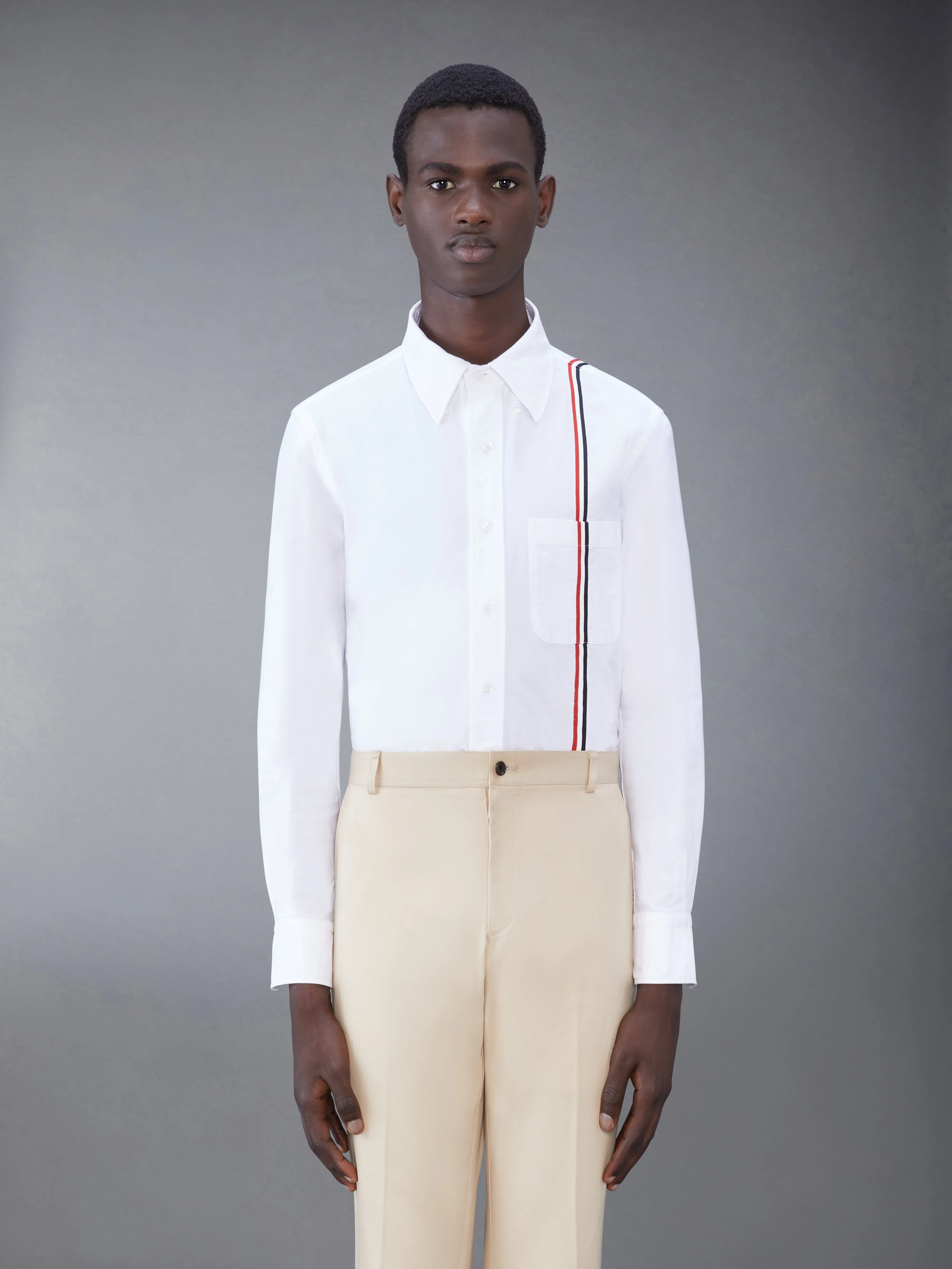 COTTON OXFORD SHIRT sold by Thom Browne