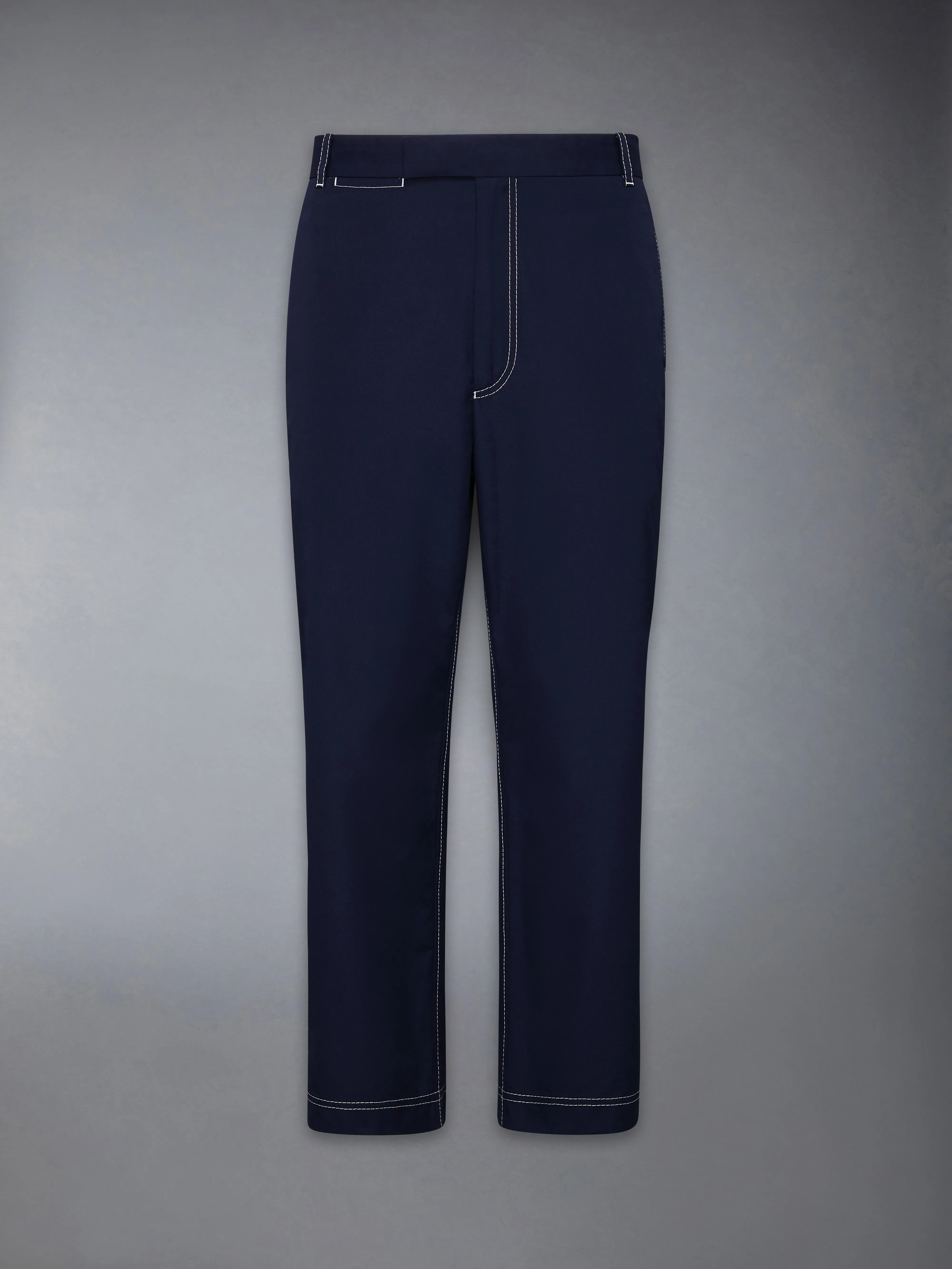 TYPEWRITER UNCONSTRUCTED STRAIGHT LEG TROUSERS sold by Thom Browne product image thumbnail 5