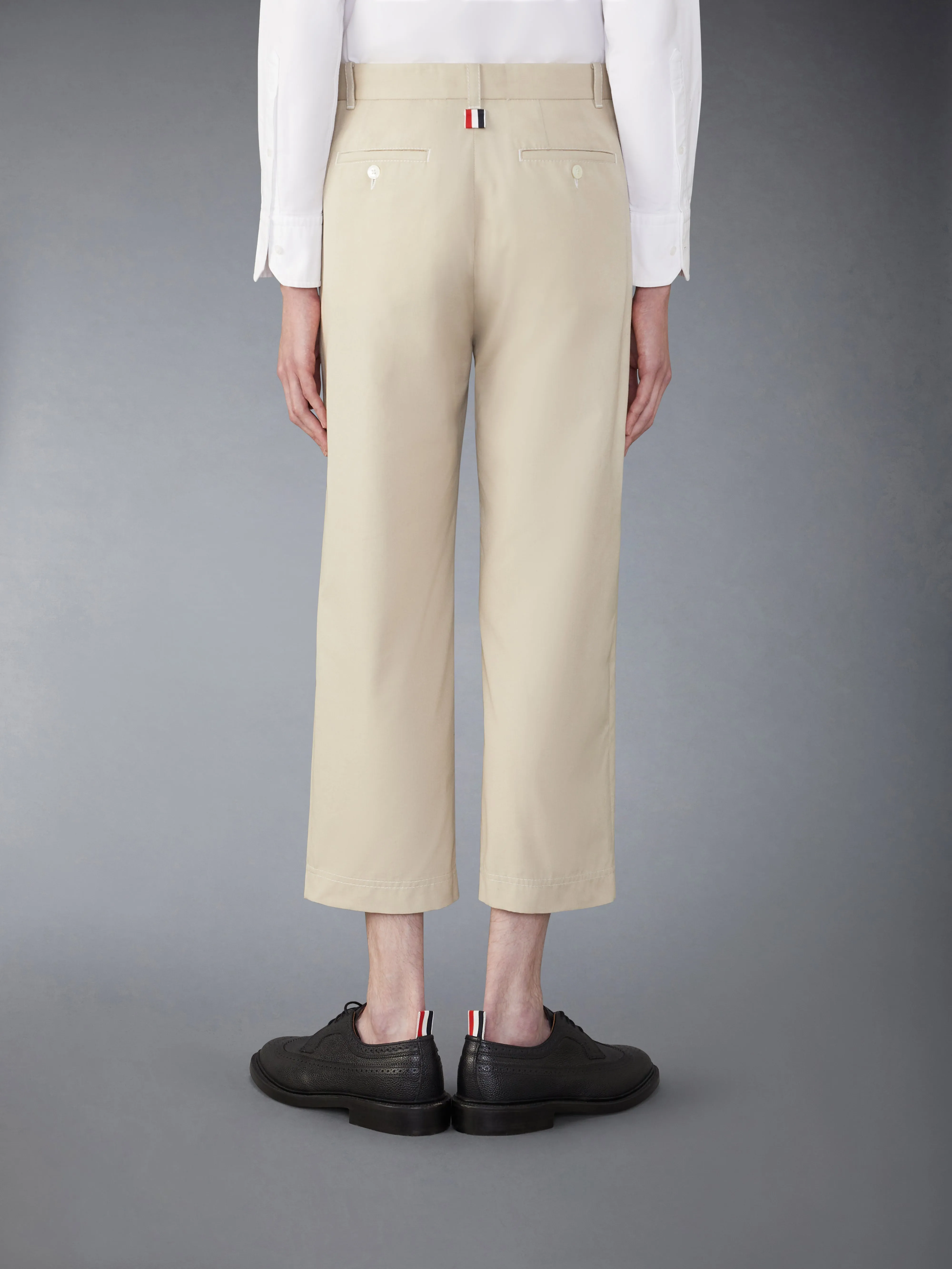 TYPEWRITER STRAIGHT LEG TROUSERS sold by Thom Browne product image thumbnail 2