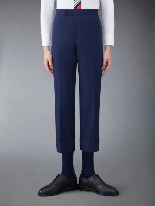 TYPEWRITER CLOTH CLASSIC BACKSTRAP TROUSER sold by Thom Browne