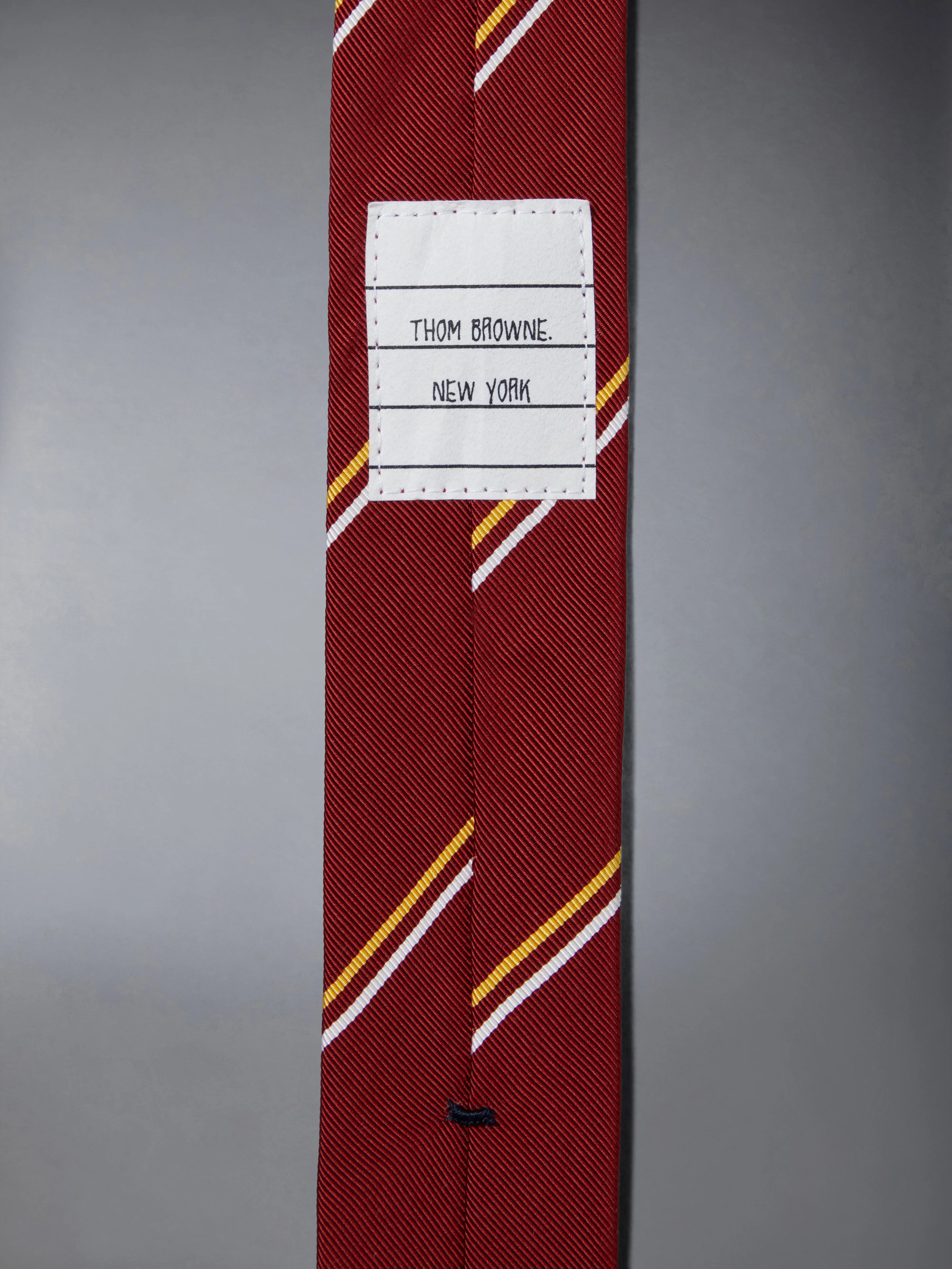 Stripe Mogador Classic Tie sold by Thom Browne product image thumbnail 3