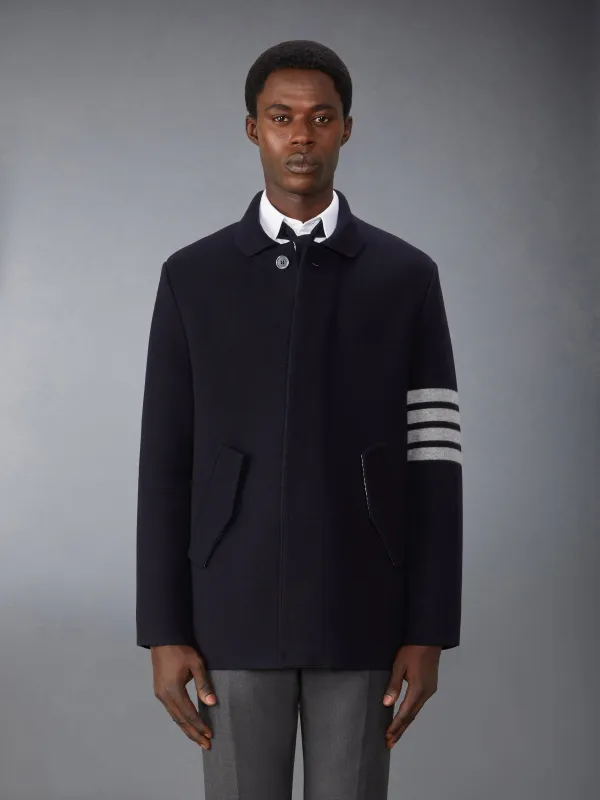 MERINO WOOL 4-BAR CAR COAT sold by Thom Browne