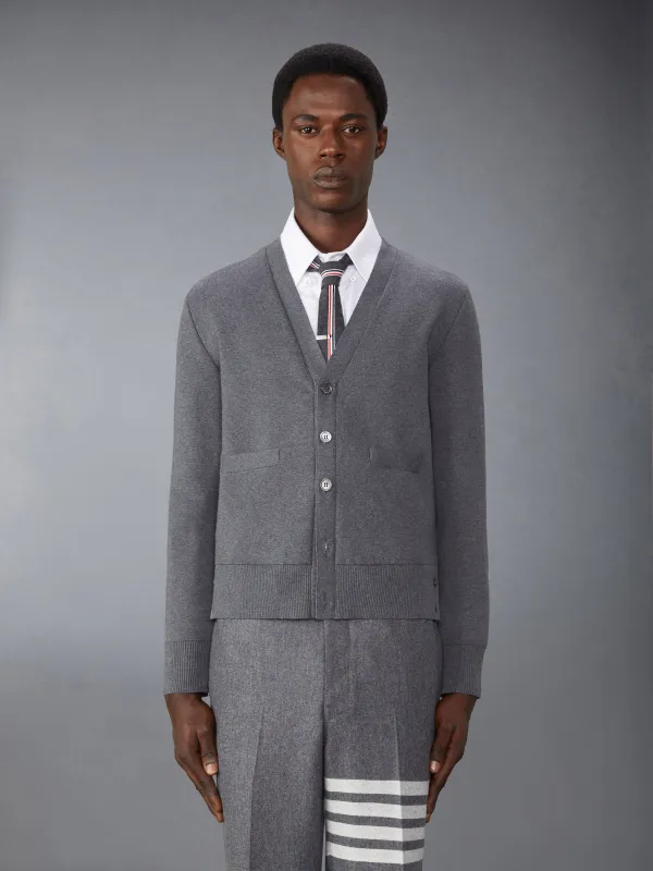 COTTON MILANO STITCH CARDIGAN sold by Thom Browne