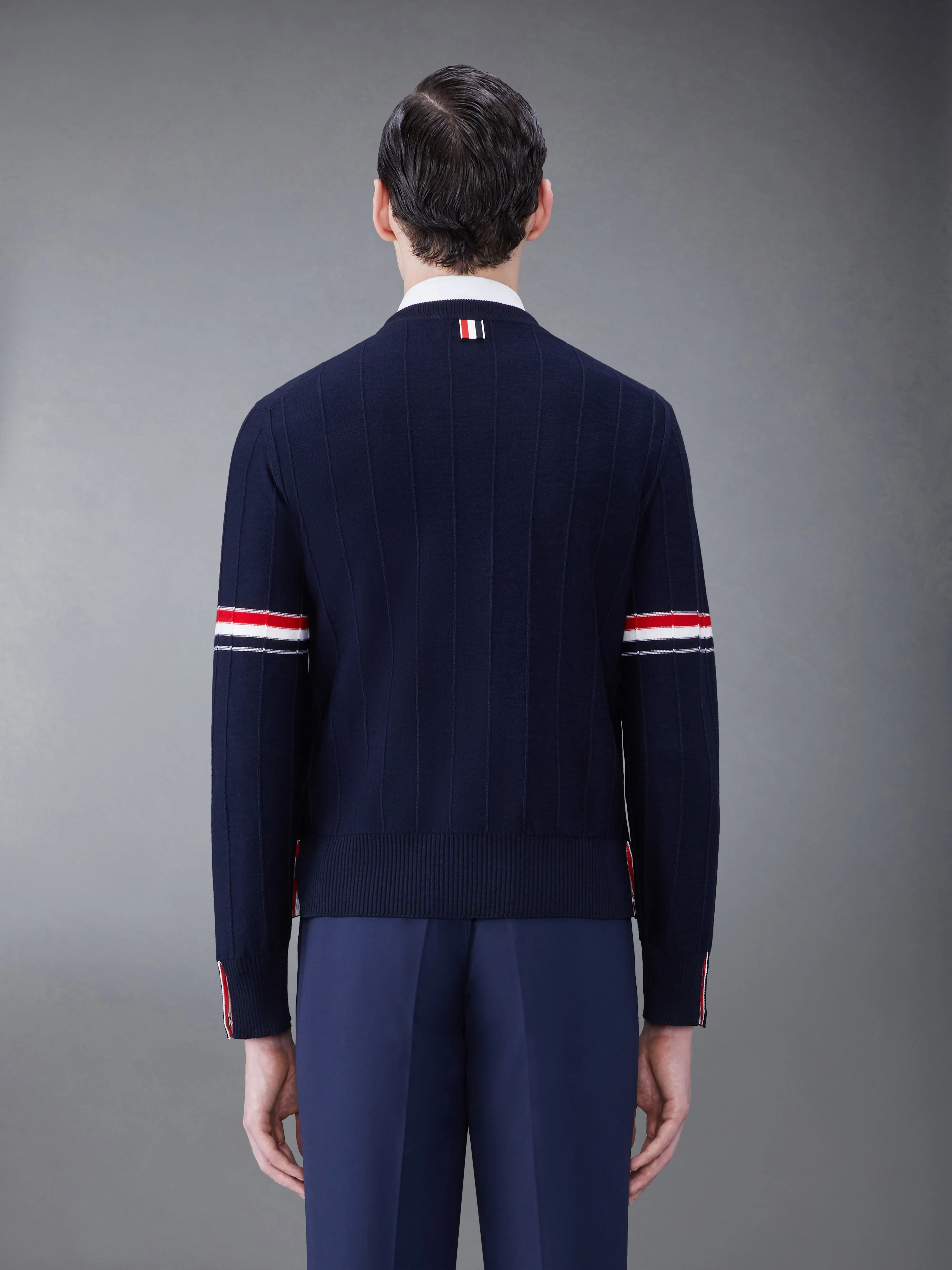 WOOL RELAXED PULLOVER sold by Thom Browne product image thumbnail 2