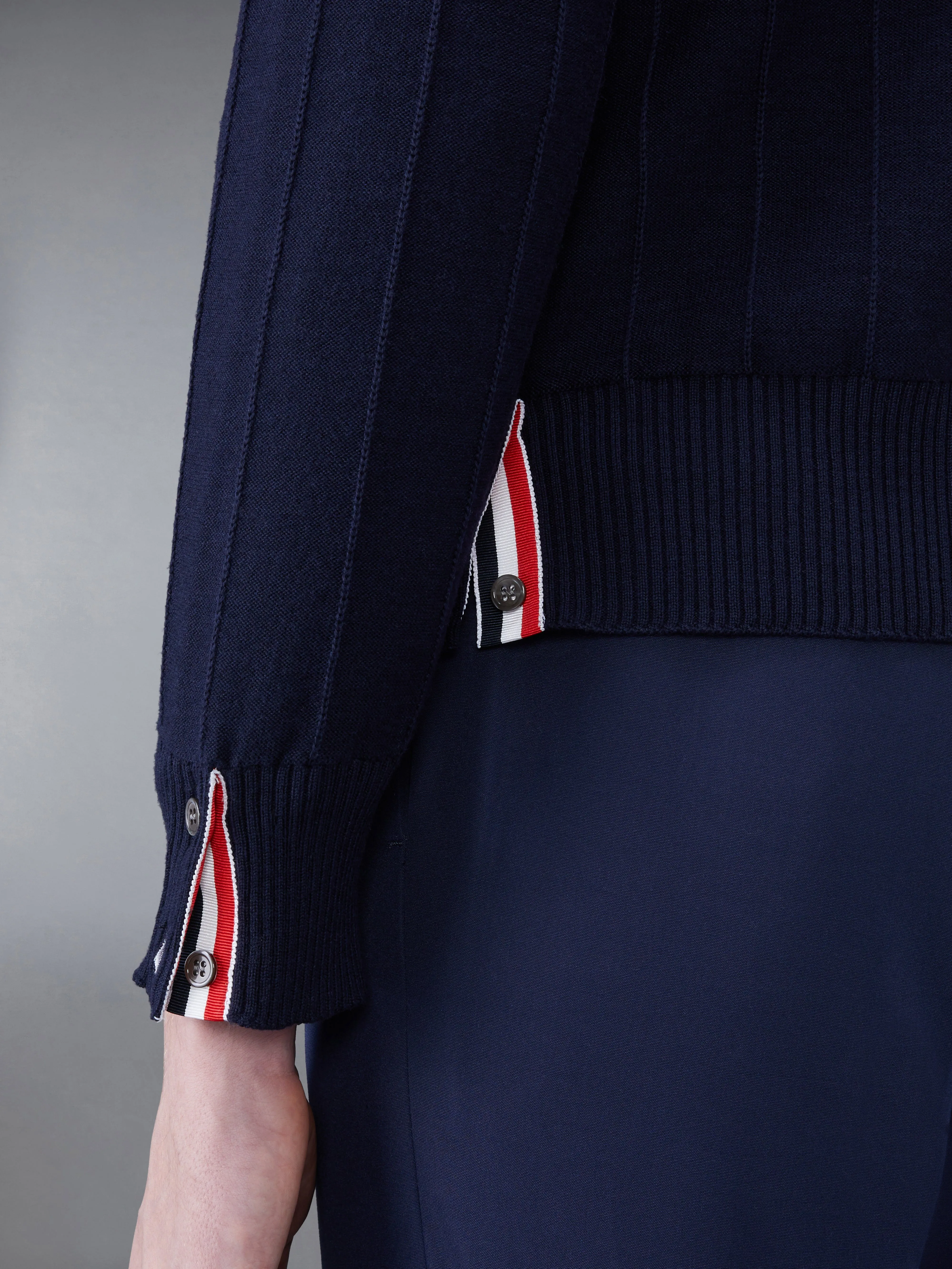 WOOL RELAXED PULLOVER sold by Thom Browne product image thumbnail 5