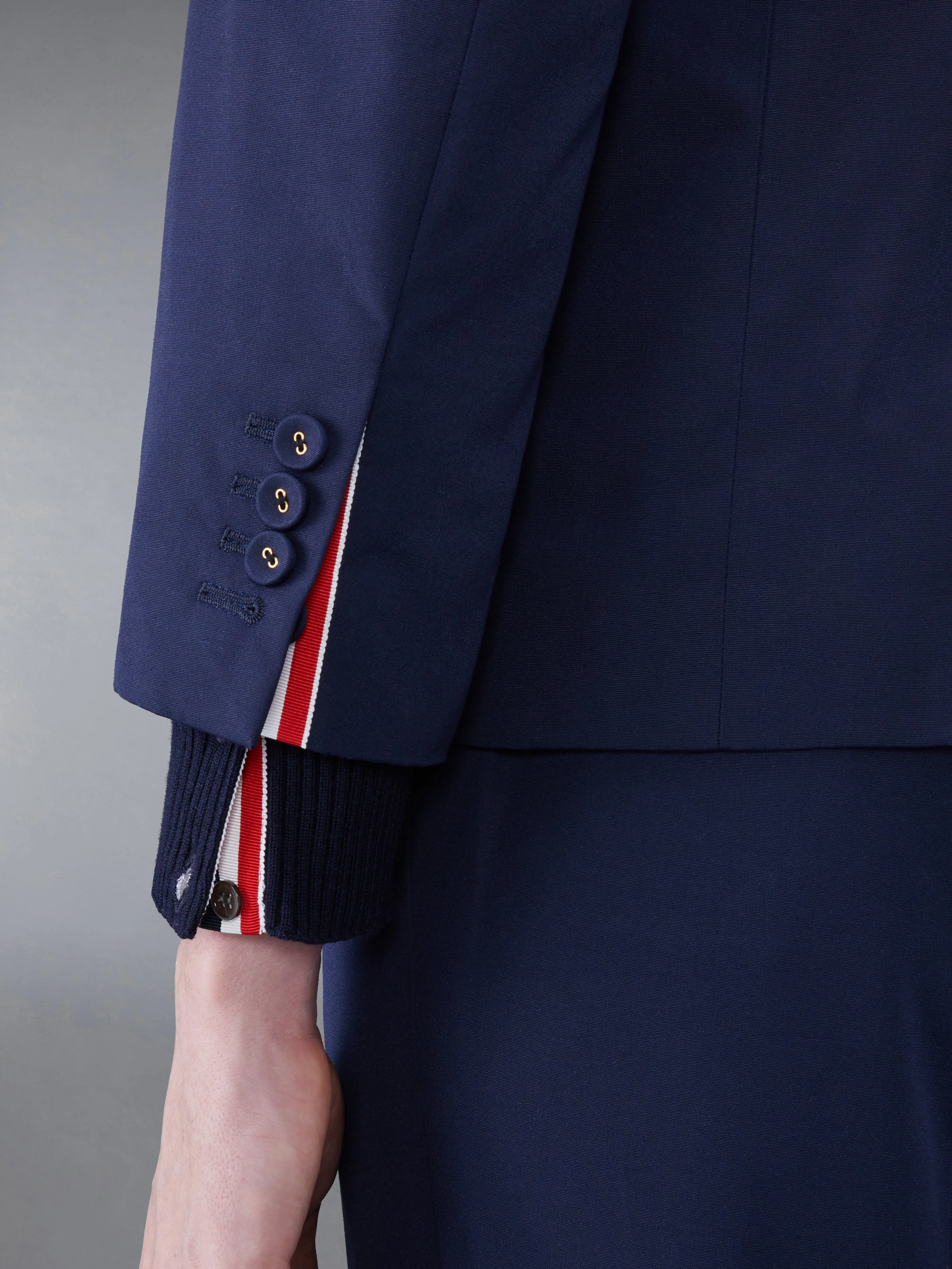 TYPEWRITER CLOTH ARMBAND STRAIGHT FIT SPORT COAT sold by Thom Browne product image thumbnail 5