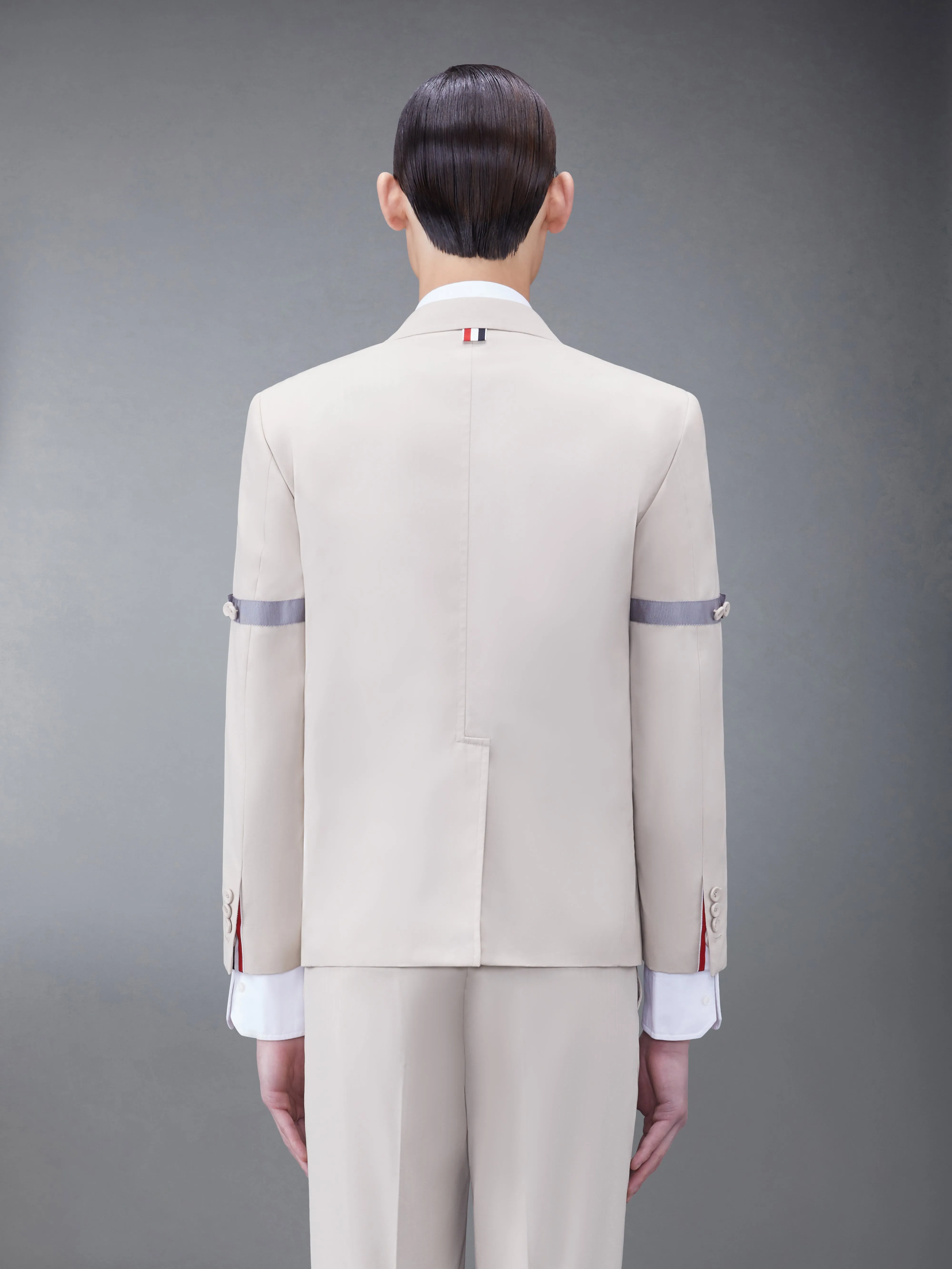 TYPEWRITER CLOTH ARMBAND SPORT COAT sold by Thom Browne product image thumbnail 2
