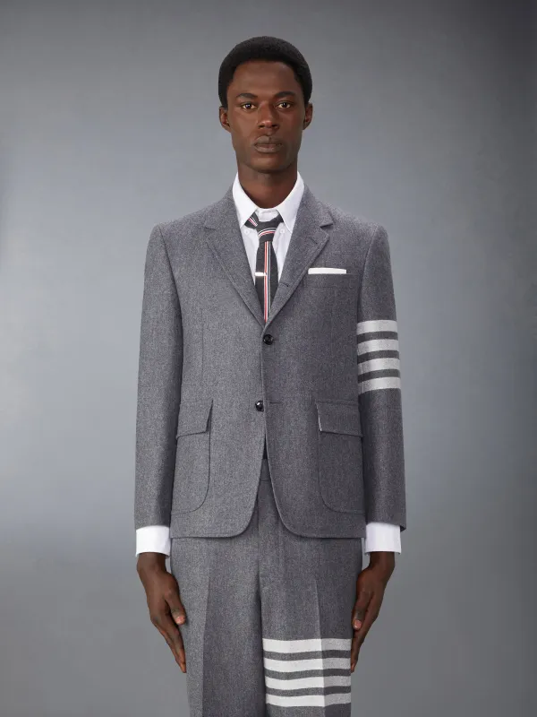 FLANNEL 4-BAR UNSTRUCTURED SPORT COAT sold by Thom Browne