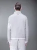 ULTRALIGHT RIPSTOP 4-BAR FUNNEL NECK JACKET sold by Thom Browne